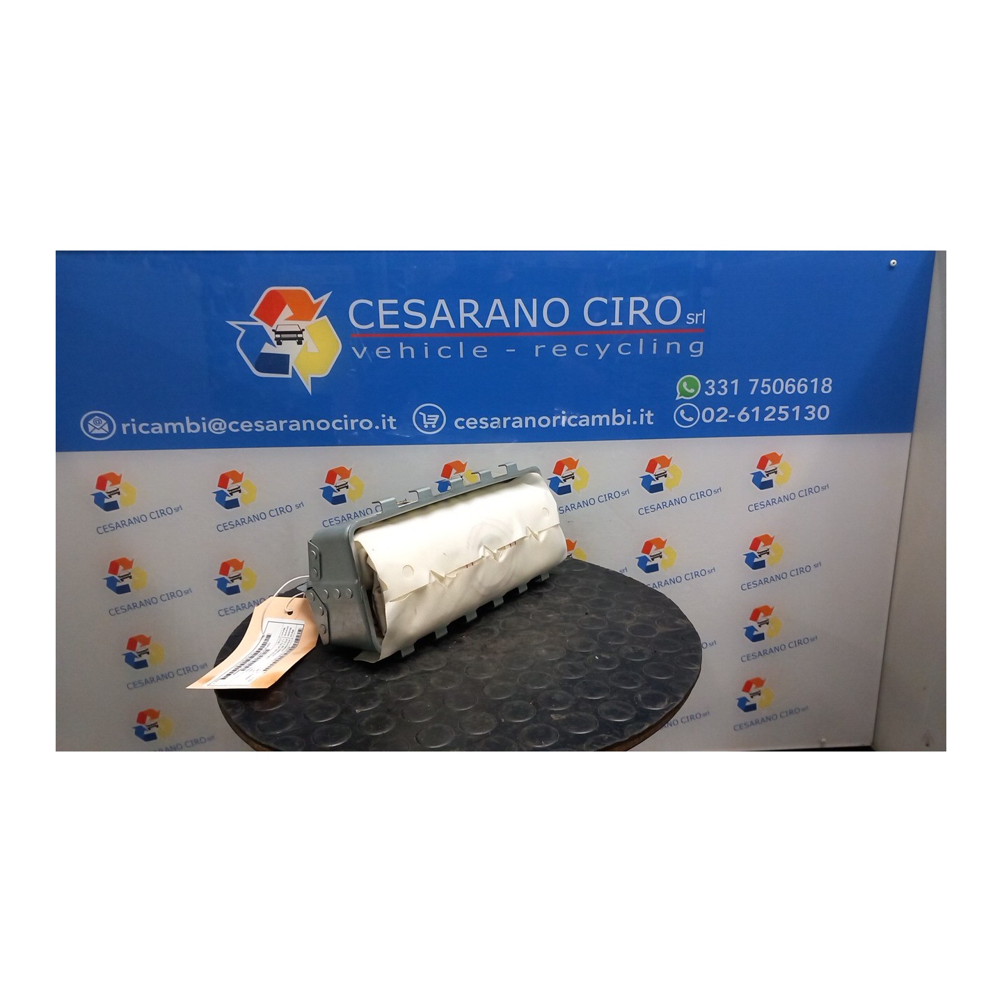 DISPOSITIVO AIRBAG LATO PASSEGGERO 117 VOLKSWAGEN POLO (6R) (05/09-10/14) CFW 6R0880204A