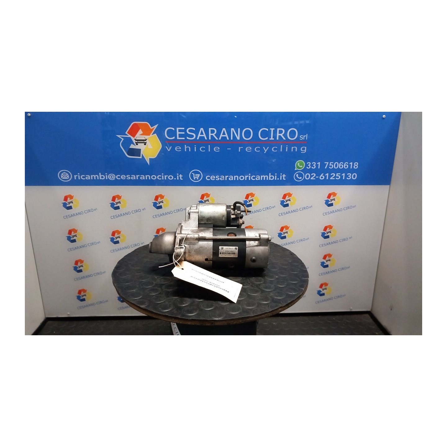 MOTORINO AVVIAMENTO 052 CHEVROLET (DAEWOO) CRUZE SW (J308) (07/12-06/15) A17DTS 55578420