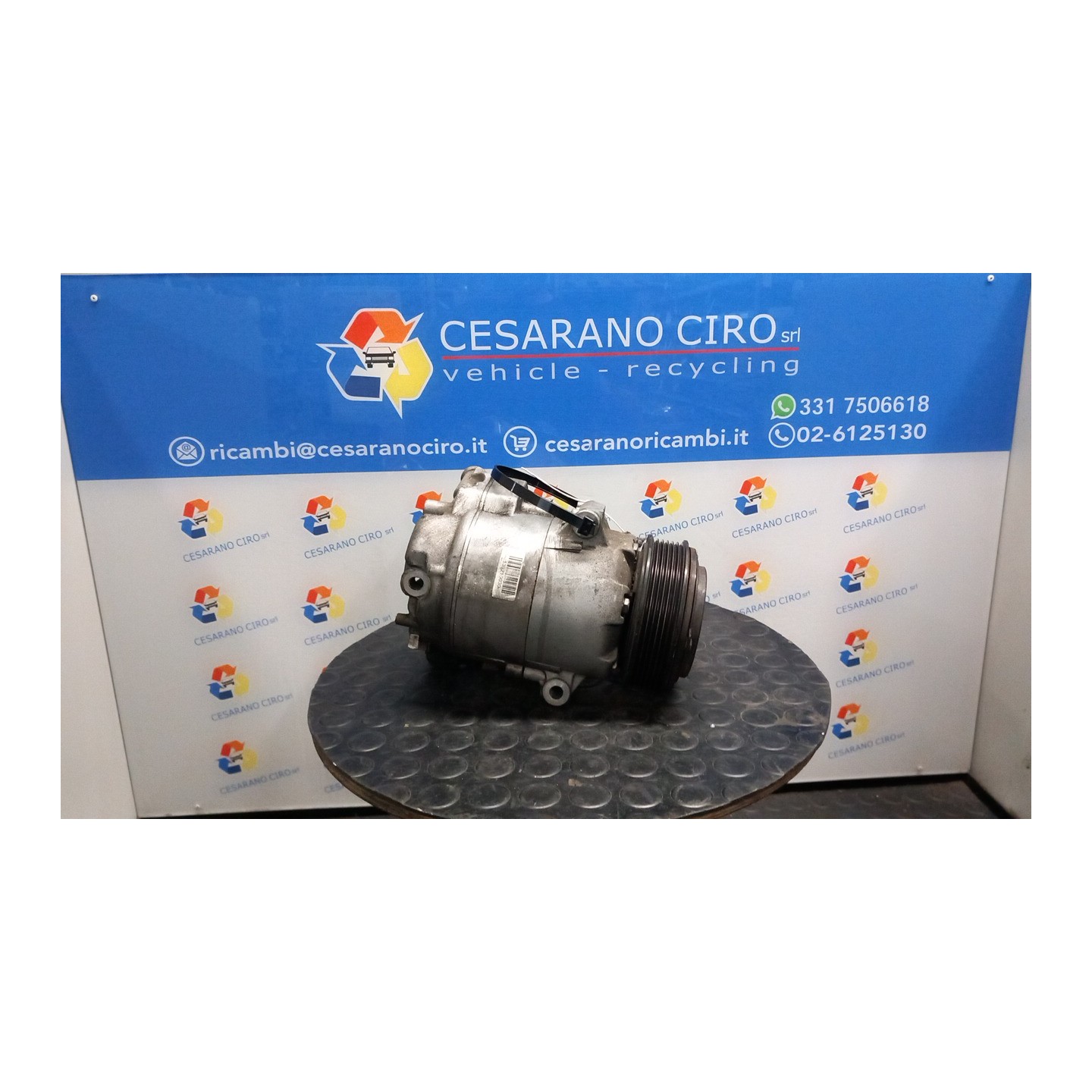 COMPRESSORE A/C 054 CHEVROLET (DAEWOO) CRUZE SW (J308) (07/12-06/15) A17DTS 13414017