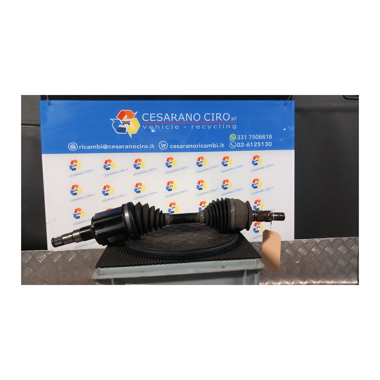 SEMIALBERO ANT. COMPL. SX. 070 CHEVROLET (DAEWOO) CRUZE SW (J308) (07/12-06/15) A17DTS 13334718