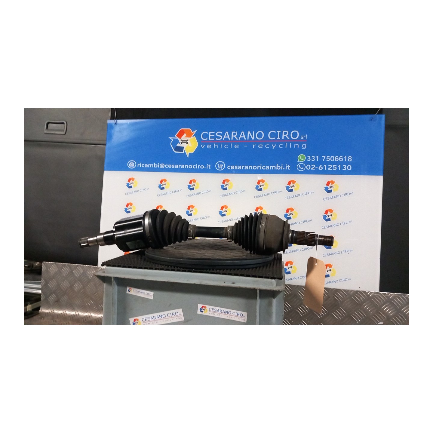 SEMIALBERO ANT. COMPL. SX. 070 CHEVROLET (DAEWOO) CRUZE SW (J308) (07/12-06/15) A17DTS 13334718