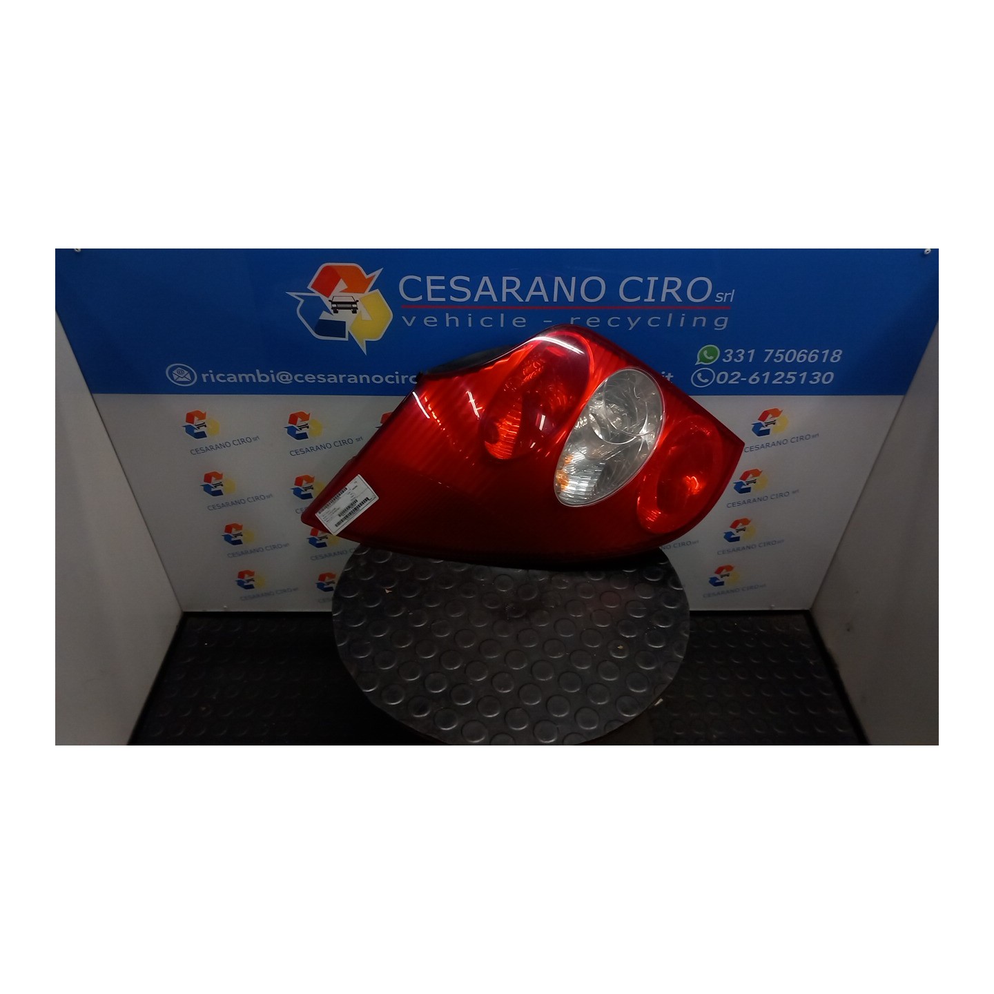 FANALE POST. SX. 102 RENAULT LAGUNA 2A SERIE (03/01-09/07) F4PC7 8200703487