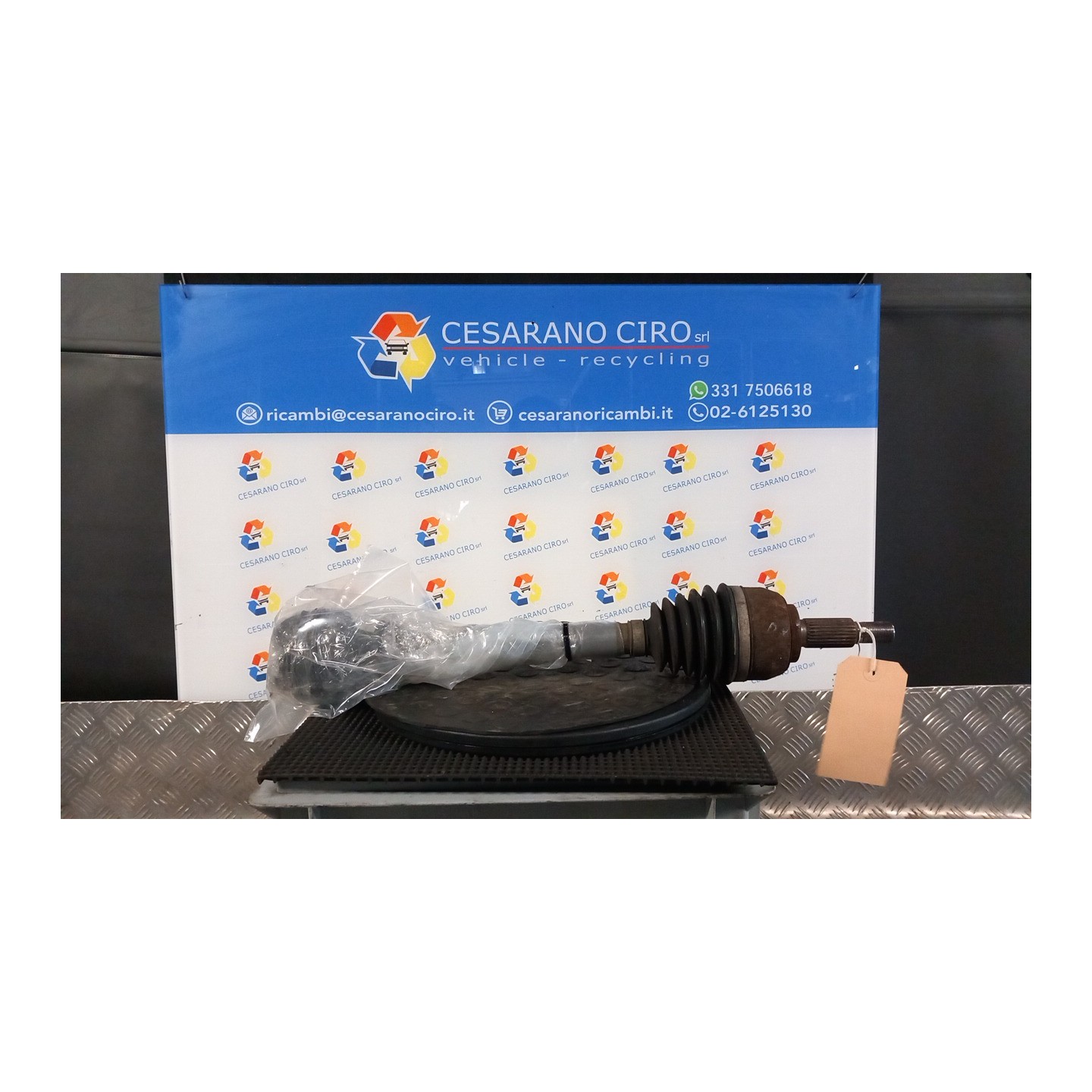 SEMIALBERO ANT. COMPL. DX. 055 RENAULT SCENIC 2A SERIE (06/03-08/09) F9QD8 8200790517