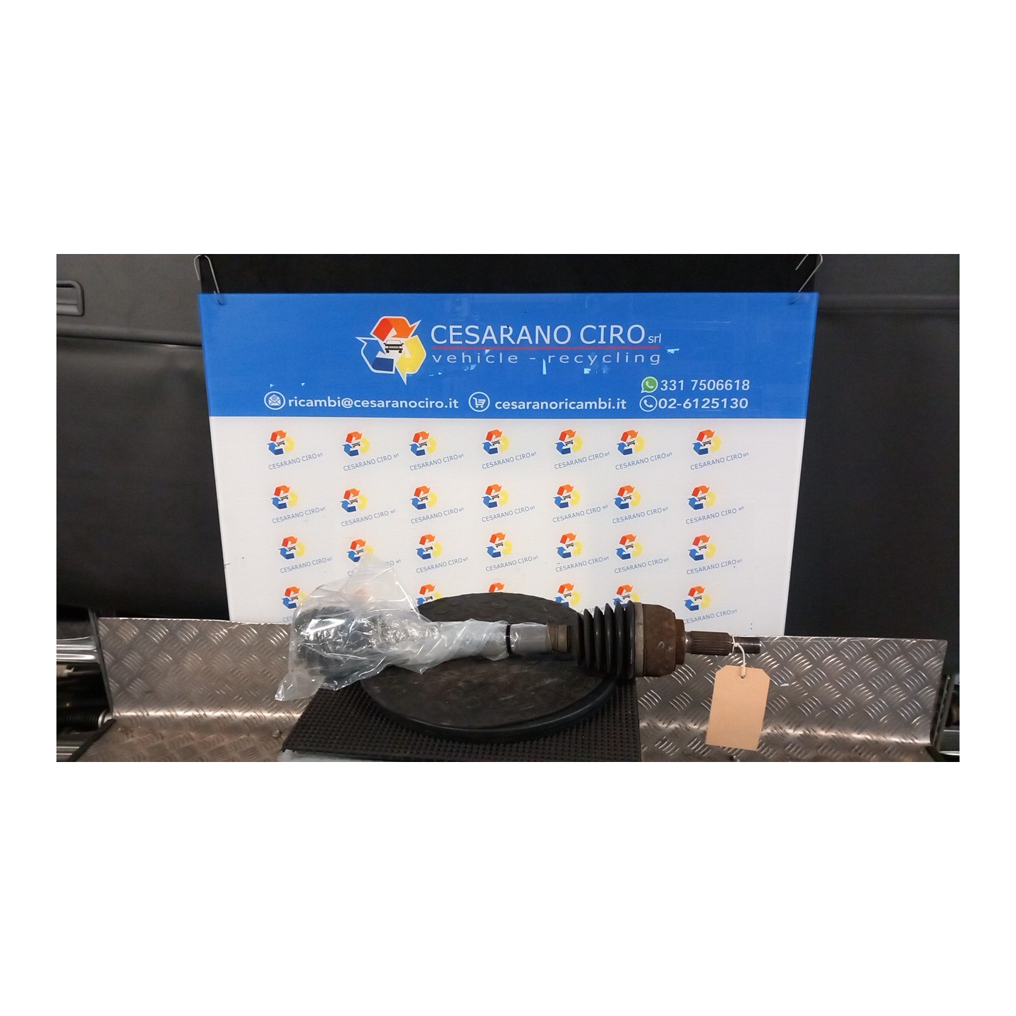 SEMIALBERO ANT. COMPL. DX. 055 RENAULT SCENIC 2A SERIE (06/03-08/09) F9QD8 8200790517