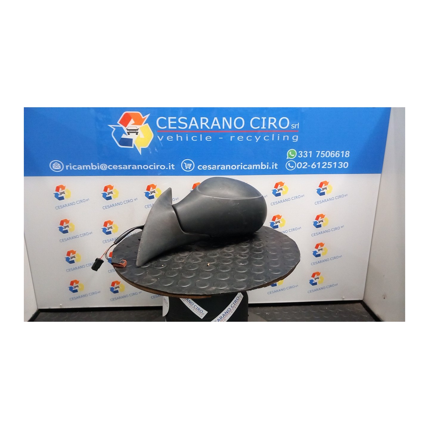 RETROVISORE EST. REGOLAZ. ELETTR. TERMICO SX. 080 CITROEN C3 PLURIEL (05/03-11/10) NFU 8149RV