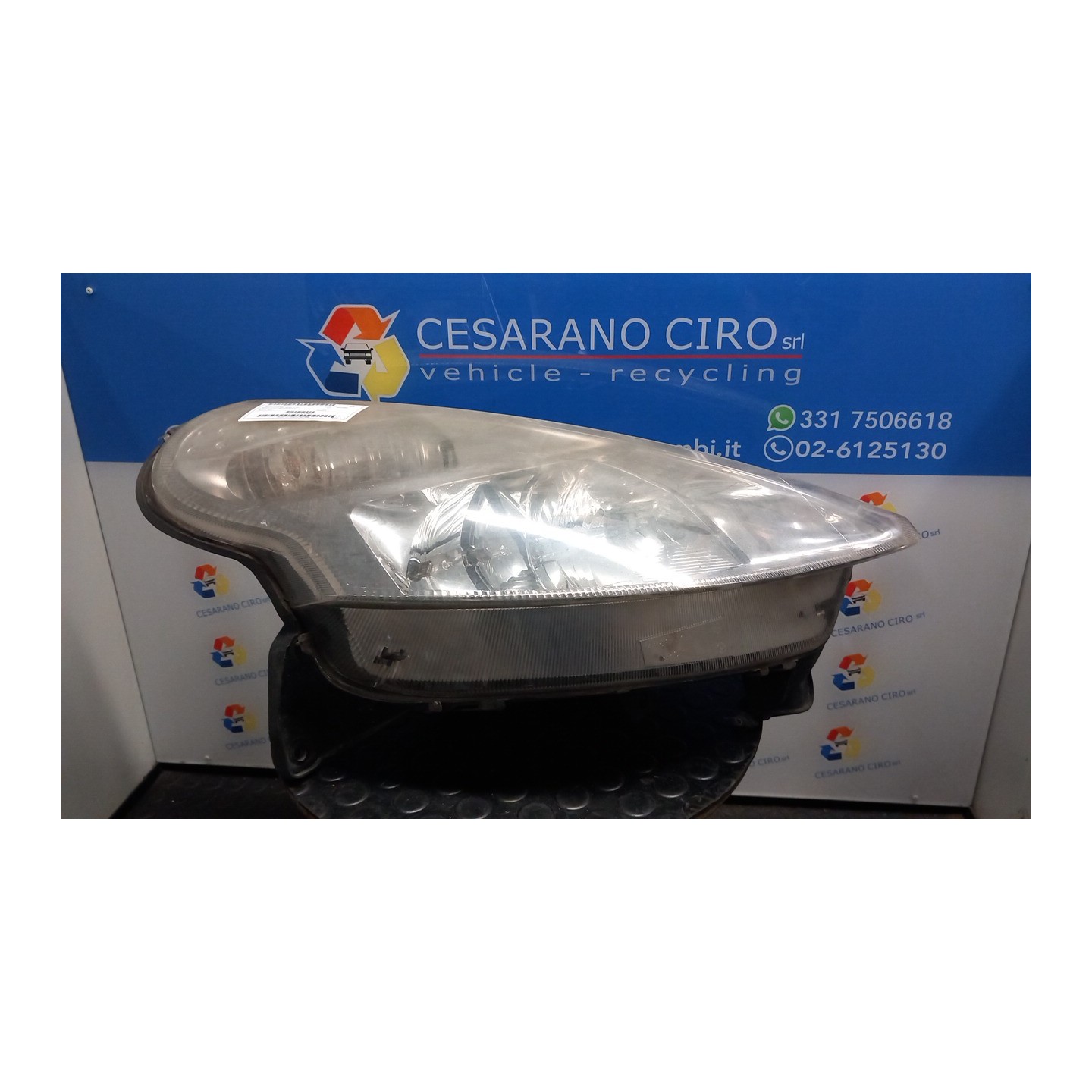 PROIETTORE DX. 081 CITROEN C3 PLURIEL (05/03-11/10) NFU 6206K8