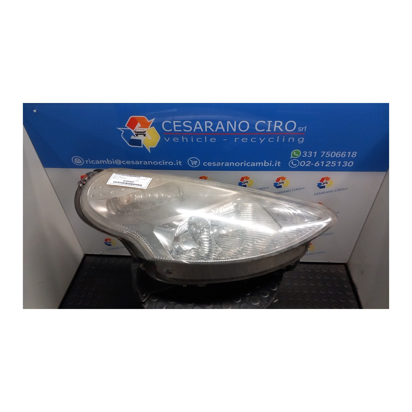 PROIETTORE DX. 081 CITROEN C3 PLURIEL (05/03-11/10) NFU 6206K8