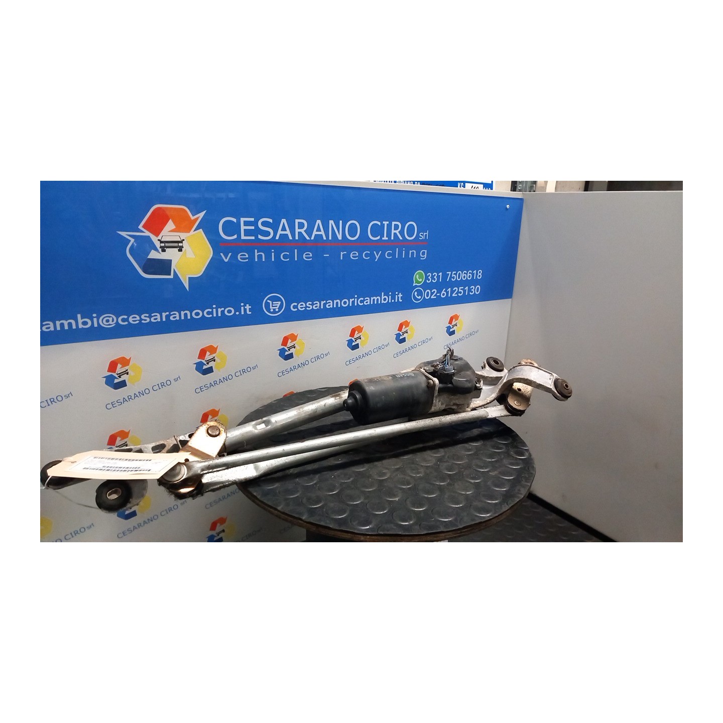 MECCANISMO TERGIPARABREZZA CON MOTORINO 097 NISSAN PRIMERA (03/02-10/06) F9Q 28800AU310