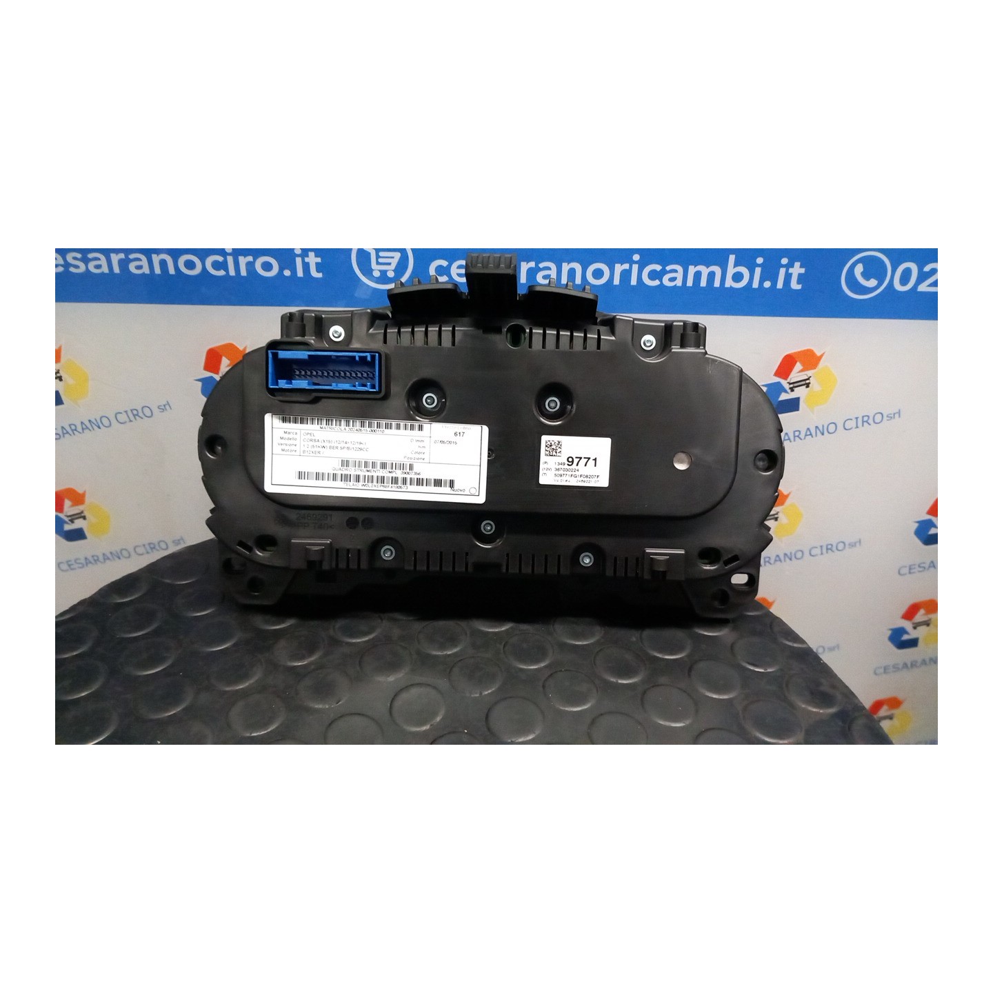 QUADRO STRUMENTI COMPL. 110 OPEL CORSA (X15) (12/14-12/19) B12XER 39007356