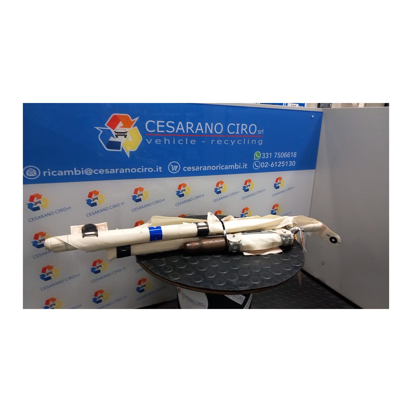 DISPOSITIVO AIRBAG A TENDINA DX. 131 VOLKSWAGEN GOLF (5K/AJ) (09/08-) CAY 5K6880742D