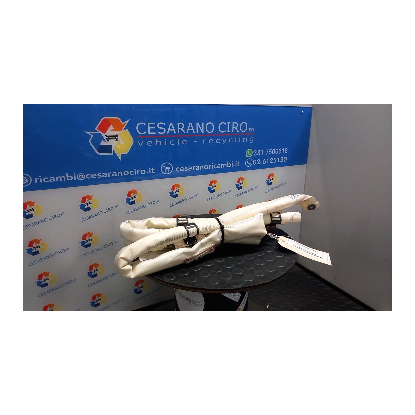 DISPOSITIVO AIRBAG A TENDINA SX. 132 VOLKSWAGEN GOLF (5K/AJ) (09/08-) CAY 5K6880741D