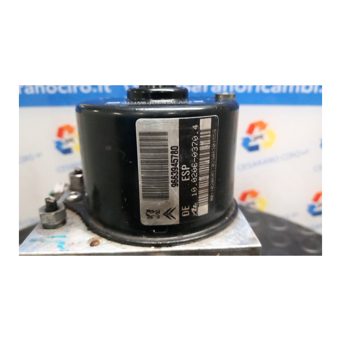 AGGREGATO ABS C/ESP DA TELECODIFICAR 074 PEUGEOT 207 (04/06-06/09) KFV 4541CZ