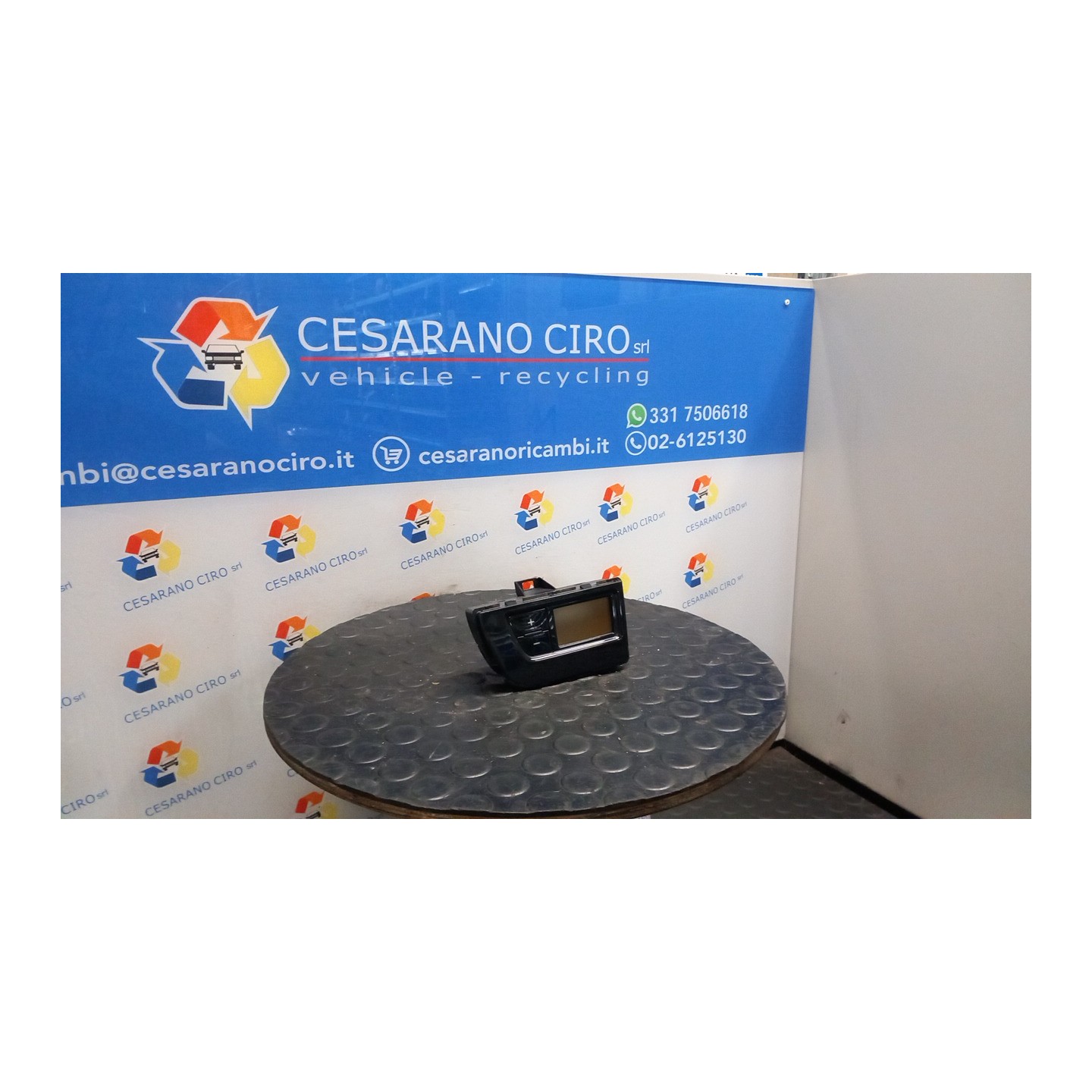 BLOCCO COMANDO CLIMATIZZAZIONE DX. 003 CITROEN C4 PICASSO (09/06-08/13) RHJ 6451WJ