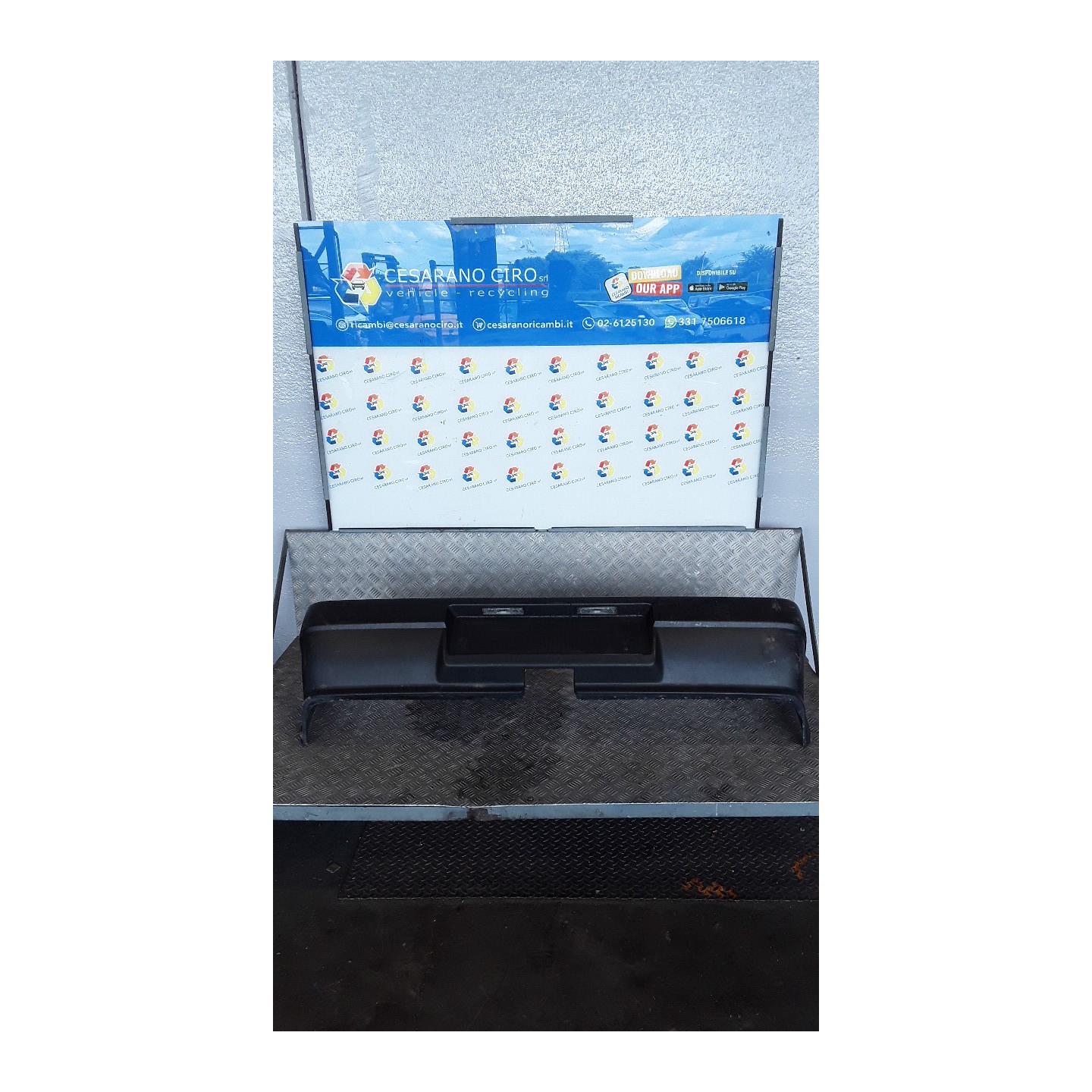 PARAURTI POST. 056 FIAT PANDA 1A SERIE (03/92-03/04) 1170A1046 7563522