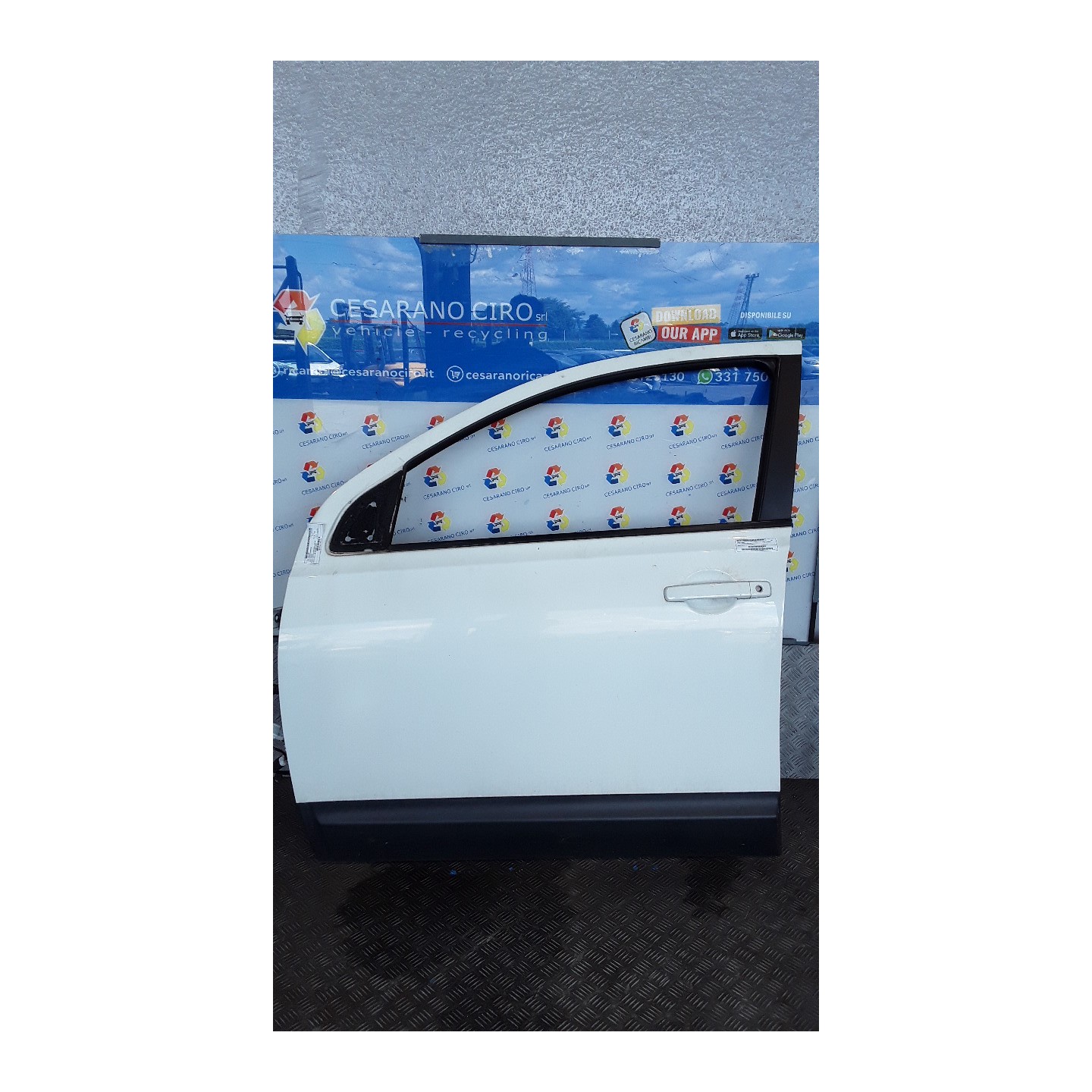 PORTA ANT. SX. 072 NISSAN QASHQAI (J10E/JJ10E) (02/07-12 HR16 H0101EY1MA