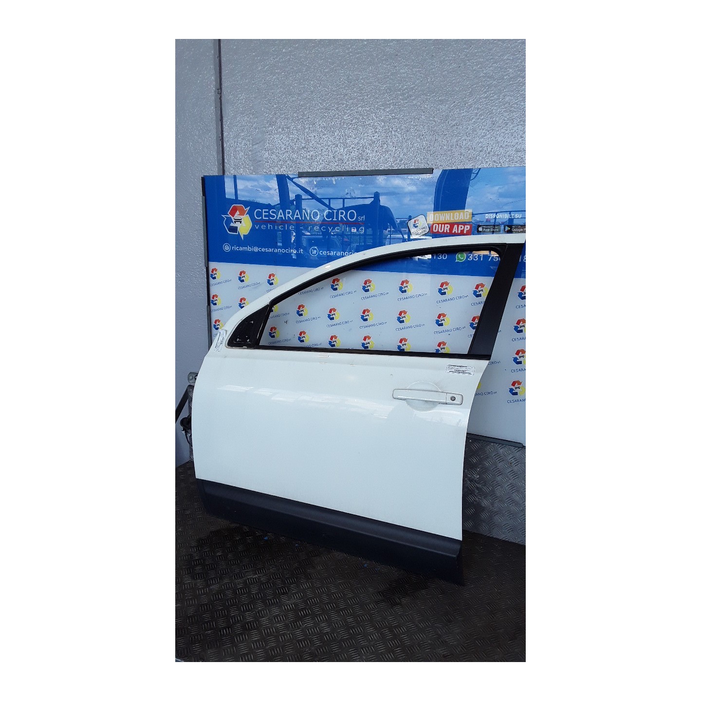 PORTA ANT. SX. 072 NISSAN QASHQAI (J10E/JJ10E) (02/07-12 HR16 H0101EY1MA