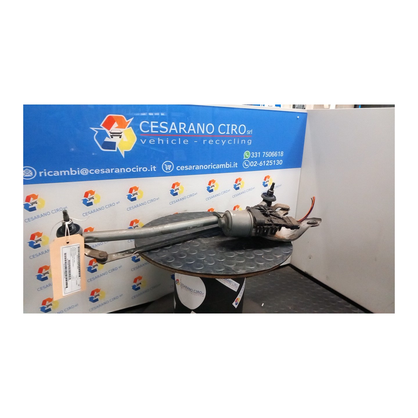 MECCANISMO TERGIPARABREZZA 082 DACIA LOGAN (11/05-10/08) K4MA6 6001546833
