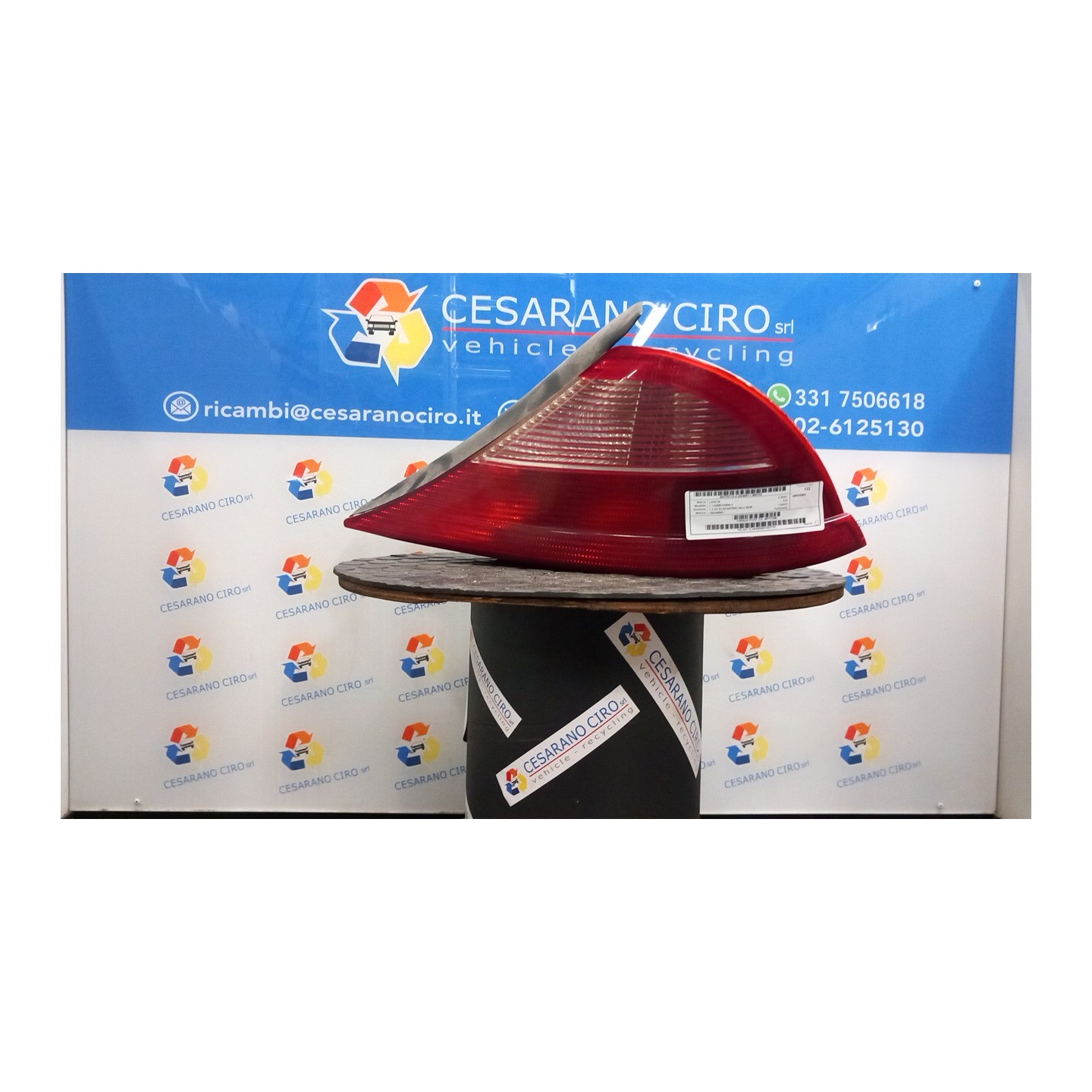 FANALE POST. DX. 153 LANCIA Y (10/00-03/04) 188A4000 46777339
