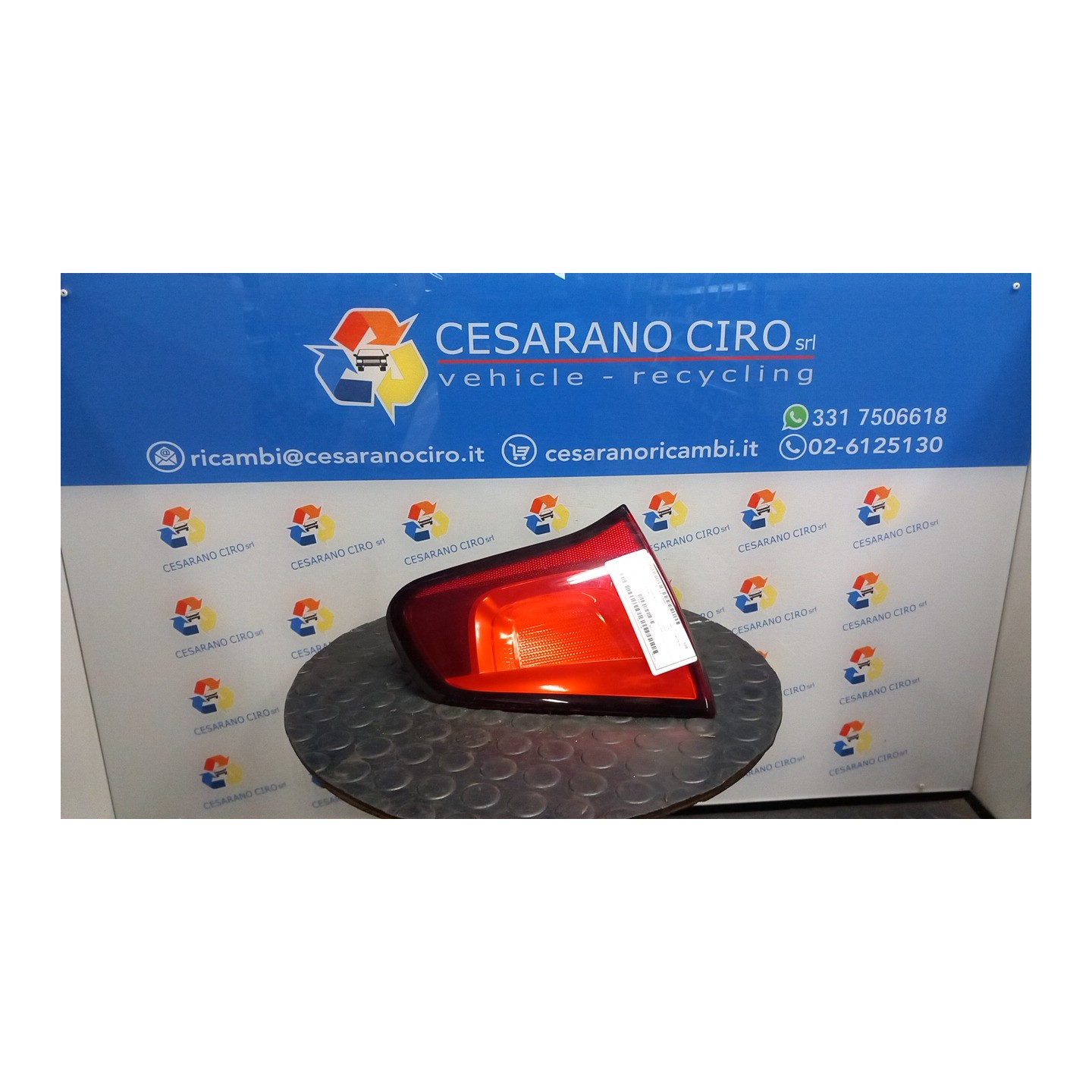 CATARIFRANGENTE POST. SX. 092 CITROEN C3 2A SERIE (A51) (09/09-06/13 8HZ 6350JC