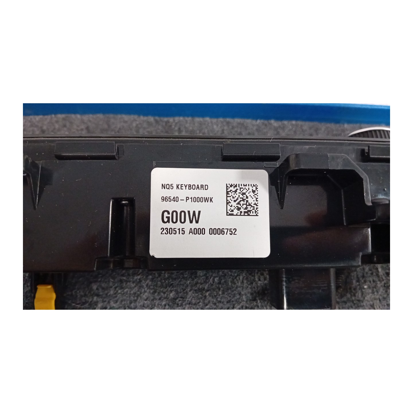BLOCCO COMANDO CLIMATIZZAZIONE 093 KIA SPORTAGE 5A SERIE (12/21-)  96540P1000WK
