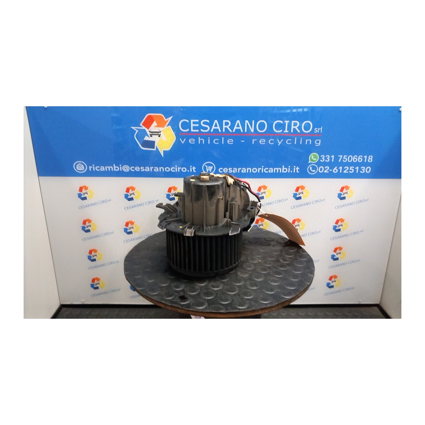MOTORINO VENTILAZIONE ABITACOLO 019 PEUGEOT EXPERT FURGONE 3A SERIE (12/06 9HU 1613566380