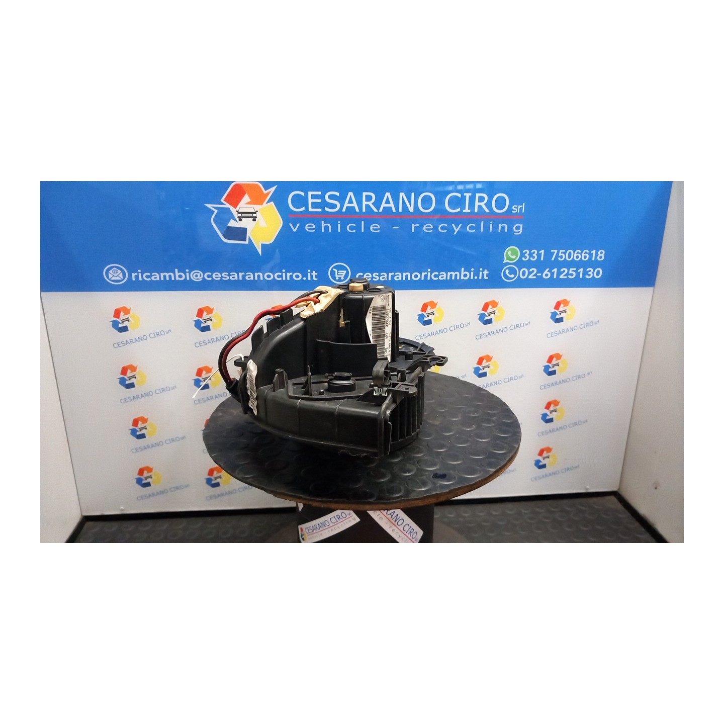 MOTORINO VENTILAZIONE ABITACOLO 019 PEUGEOT EXPERT FURGONE 3A SERIE (12/06 9HU 1613566380
