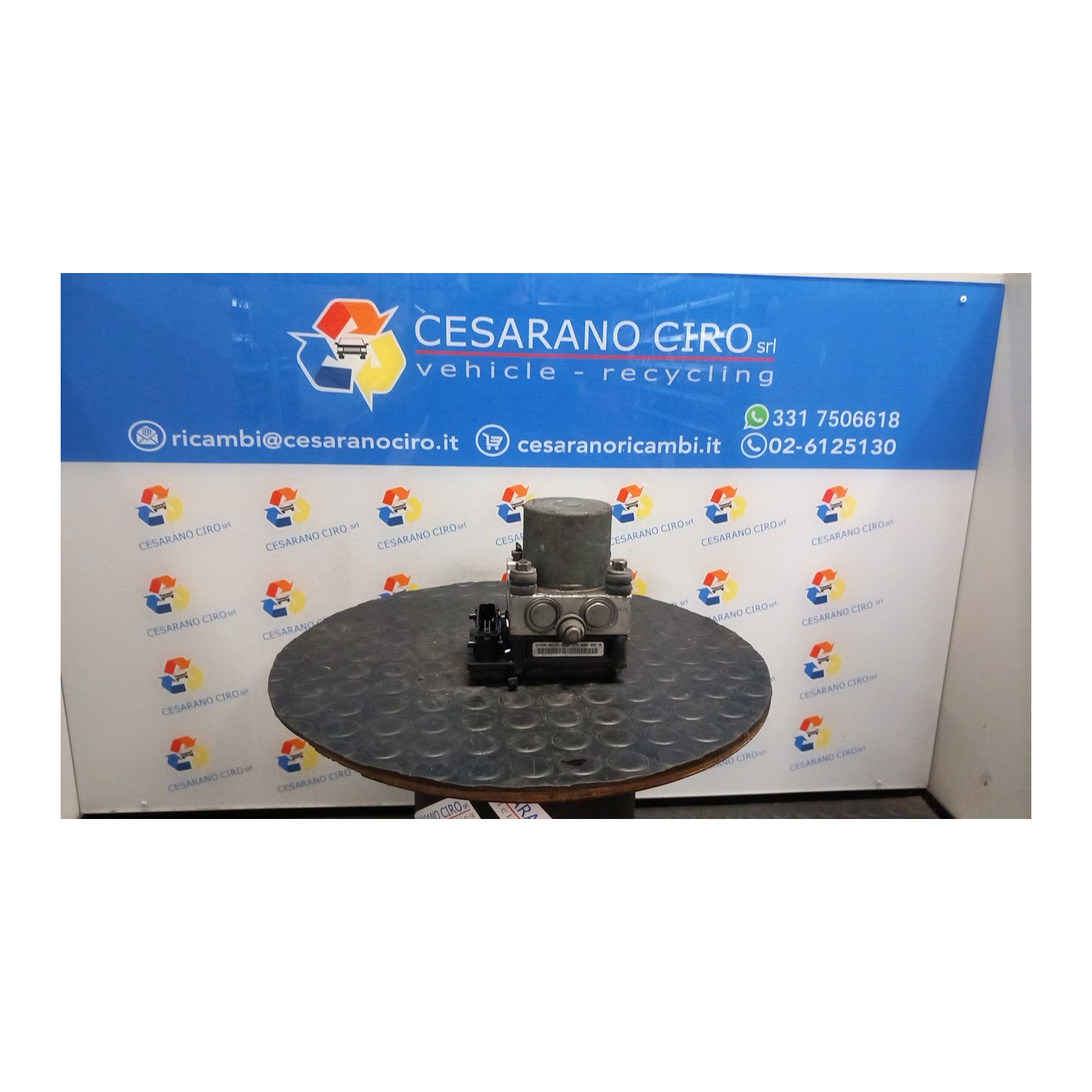 AGGREGATO ABS 021 PEUGEOT EXPERT FURGONE 3A SERIE (12/06 9HU 4541EN