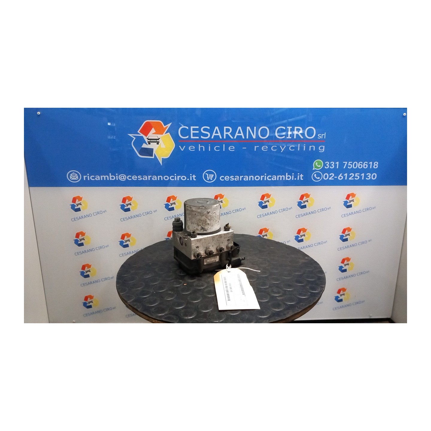 AGGREGATO ABS 021 PEUGEOT EXPERT FURGONE 3A SERIE (12/06 9HU 4541EN