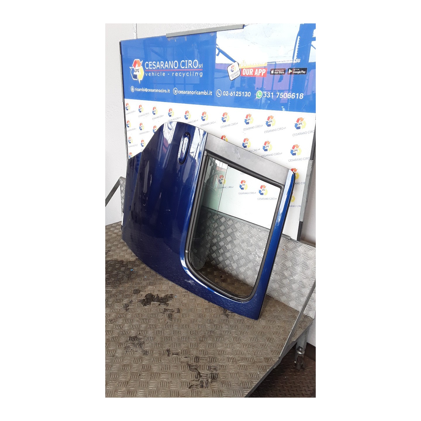 PORTA POST. DX. 025 TOYOTA YARIS VERSO (04/00-10/06) 1NDTV 6700352040