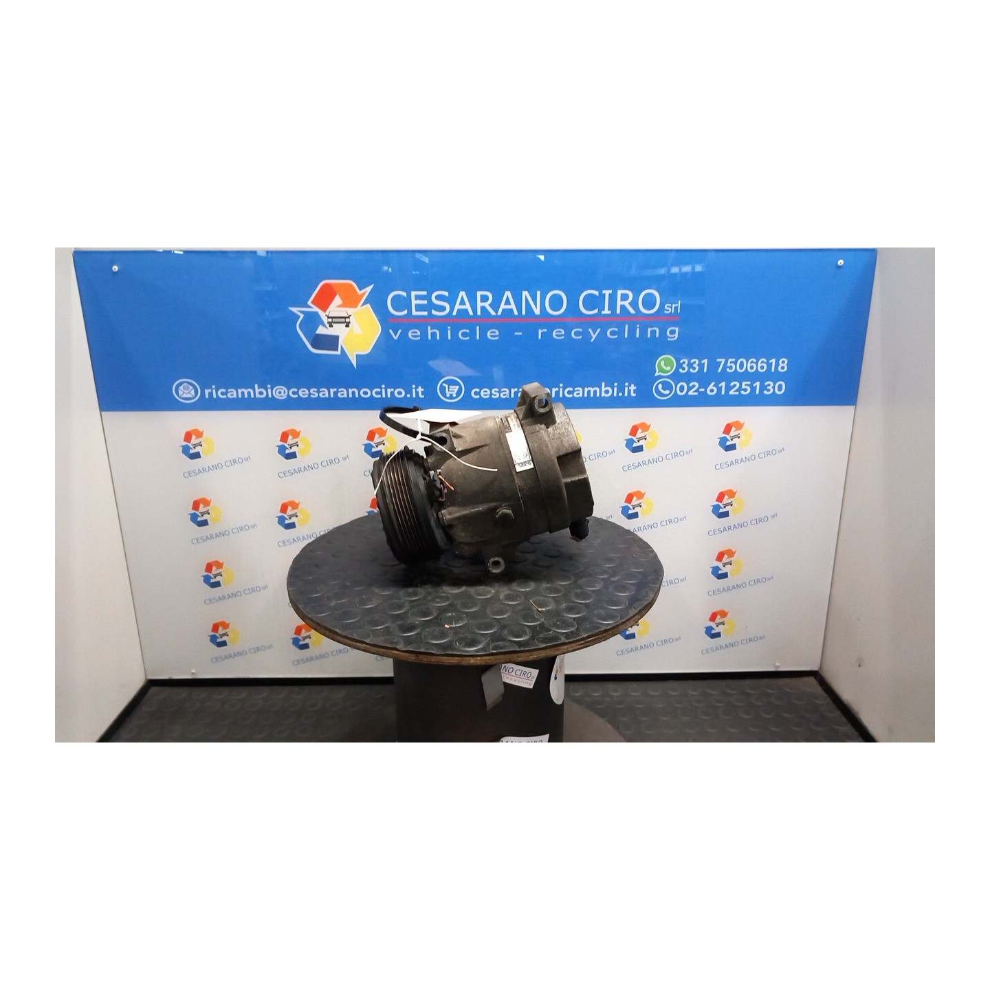 COMPRESSORE A/C 069 RENAULT LAGUNA 2A SERIE (03/01-09/07) F4PC7 7711368186