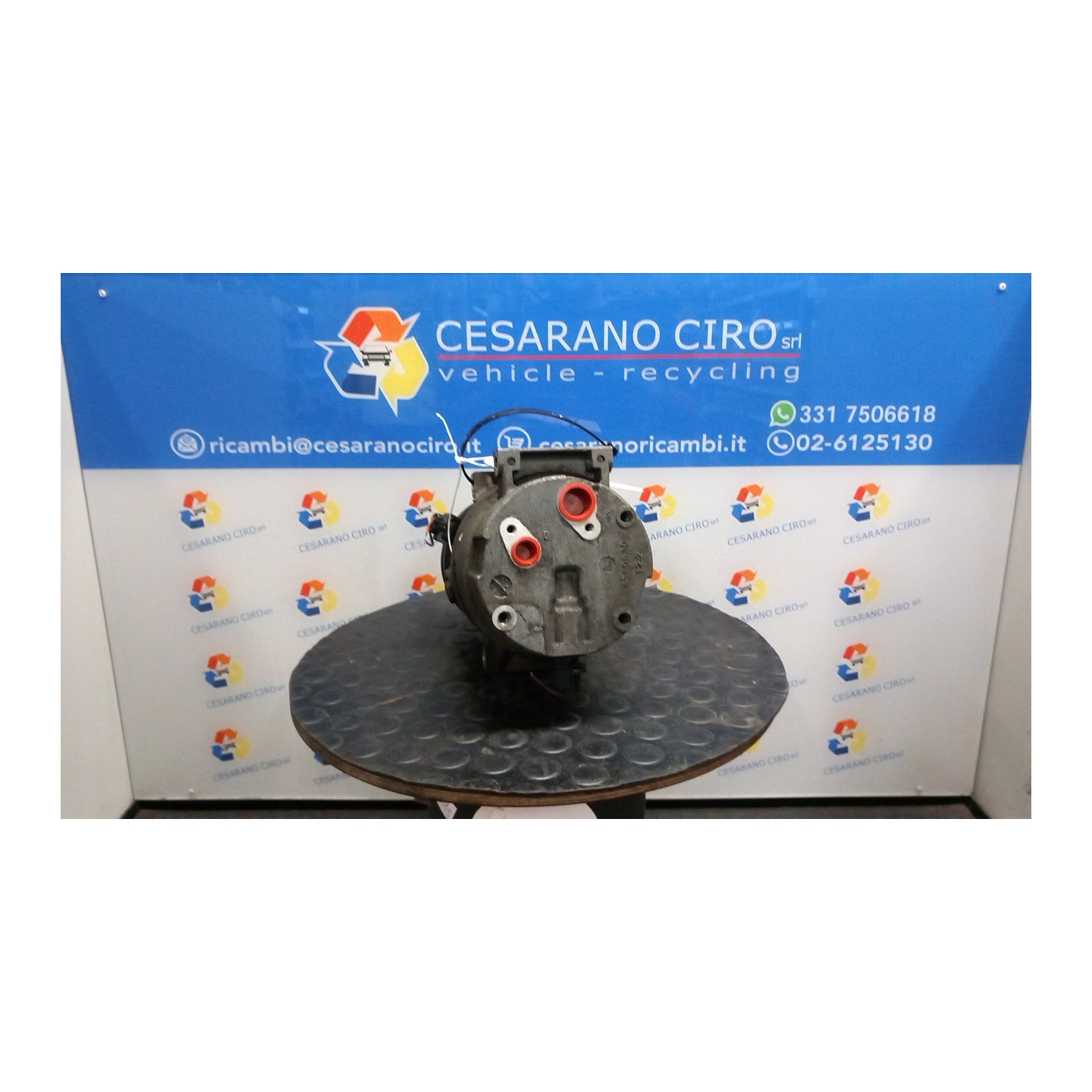 COMPRESSORE A/C 069 RENAULT LAGUNA 2A SERIE (03/01-09/07) F4PC7 7711368186