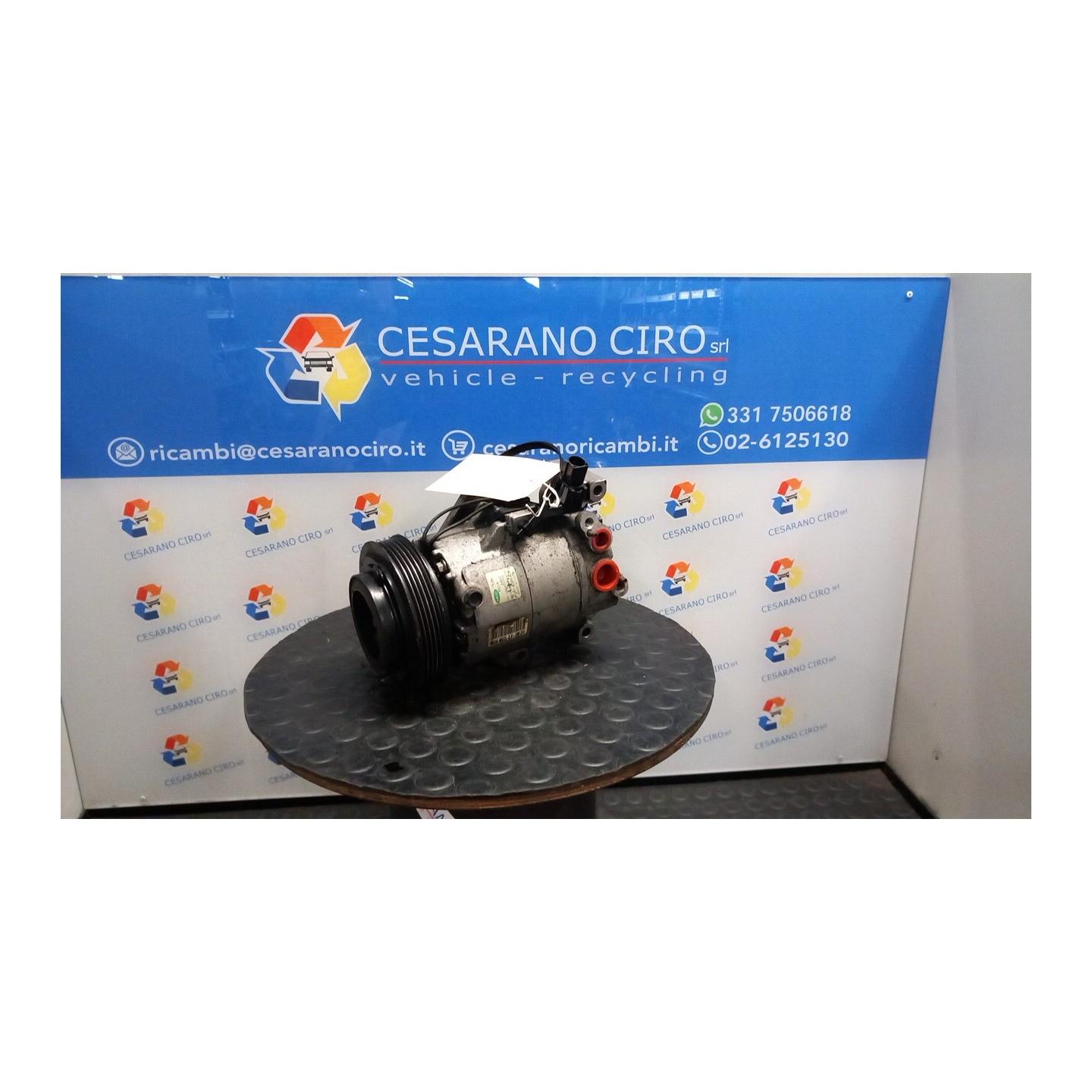 COMPRESSORE A/C 100 HYUNDAI I20 (01/09-) D4FC 977011J200