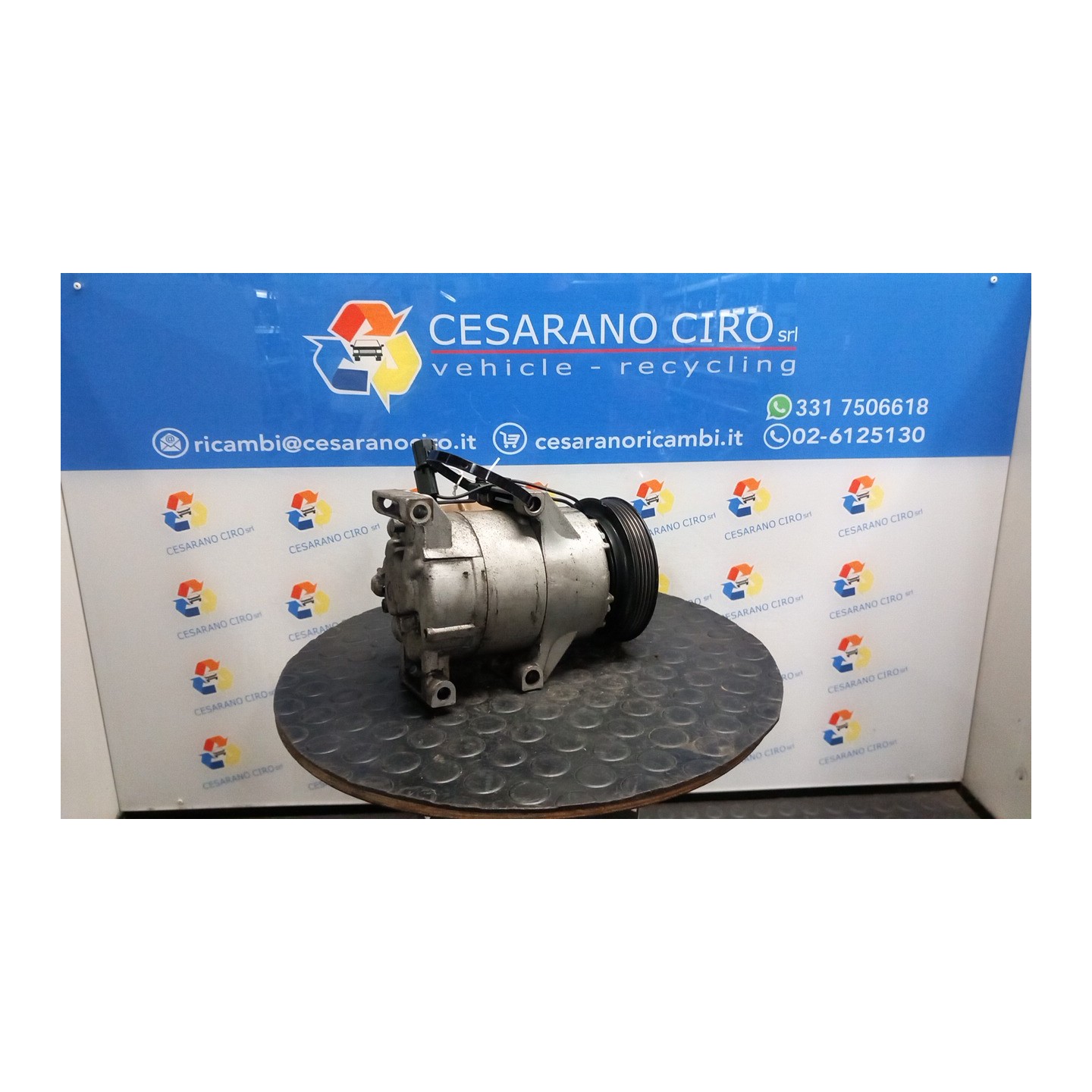 COMPRESSORE A/C 100 HYUNDAI I20 (01/09-) D4FC 977011J200