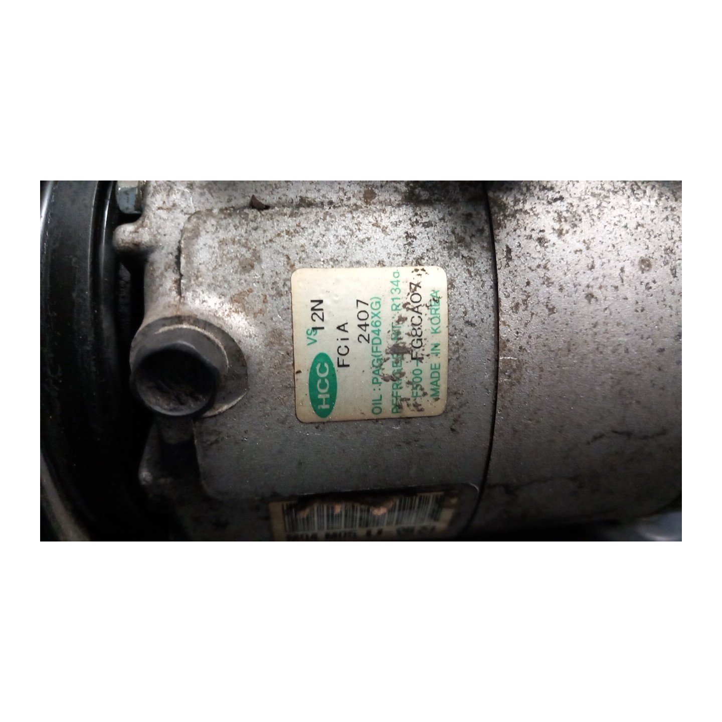 COMPRESSORE A/C 100 HYUNDAI I20 (01/09-) D4FC 977011J200
