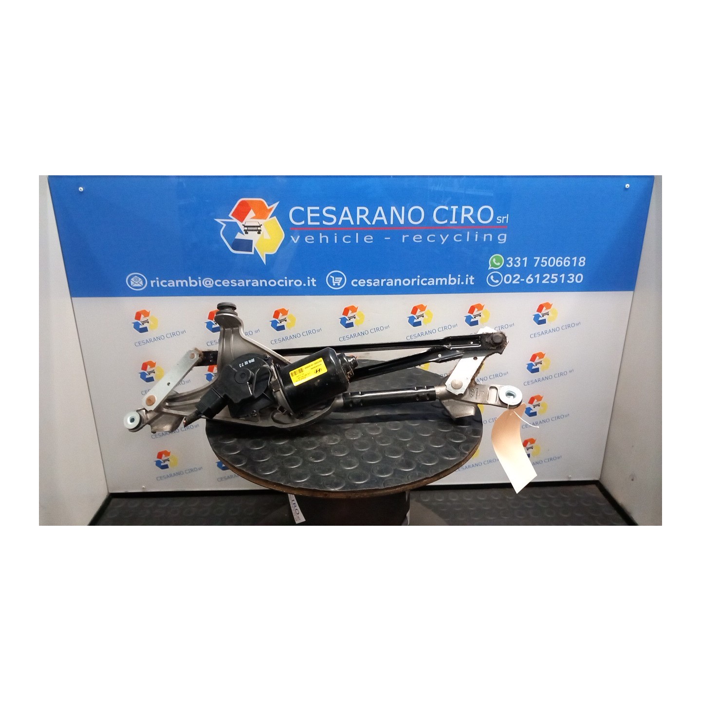 MECCANISMO TERGIPARABREZZA 120 HYUNDAI TUCSON (07/15-12/18) G4FD 98120D3000