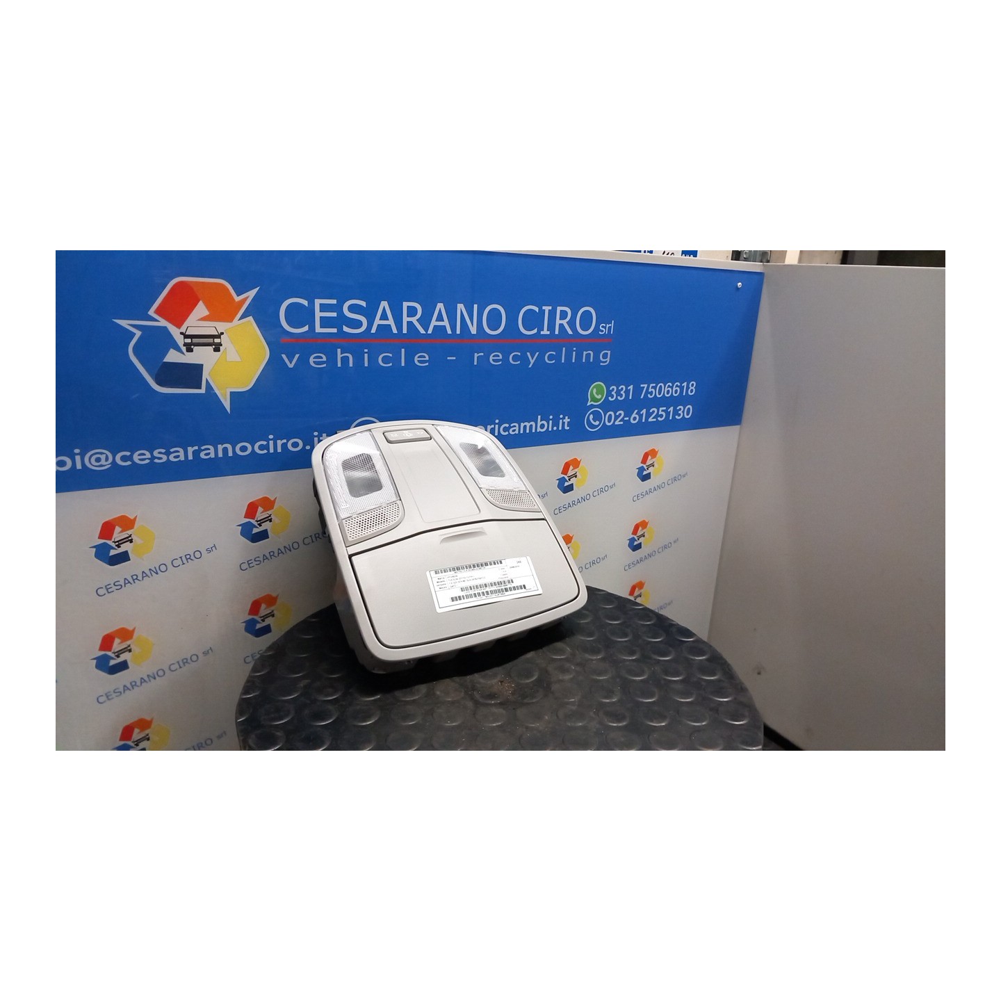 LUCE CORTESIA ANT. TETTO 128 HYUNDAI TUCSON (07/15-12/18) G4FD 92800D3000TTX