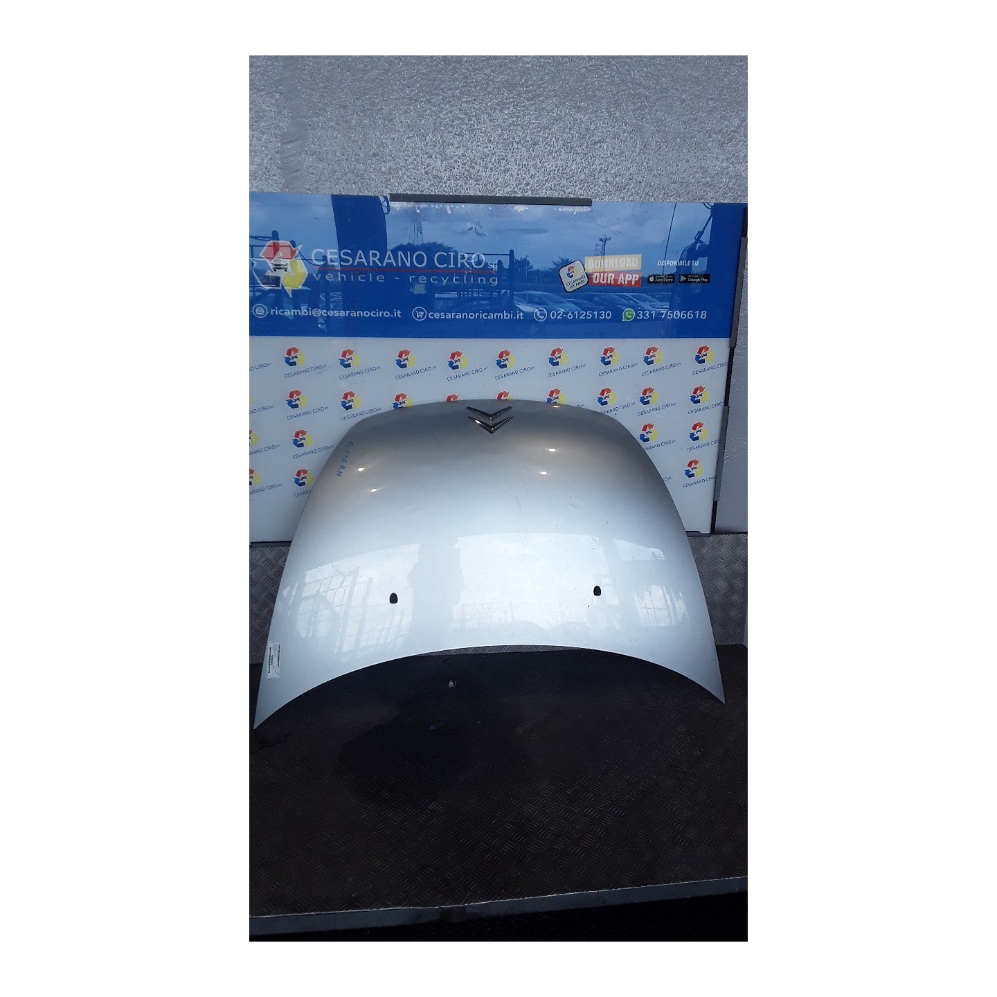 COFANO ANT. 148 CITROEN C3 PLURIEL (05/03-11/10) NFU 7901K4