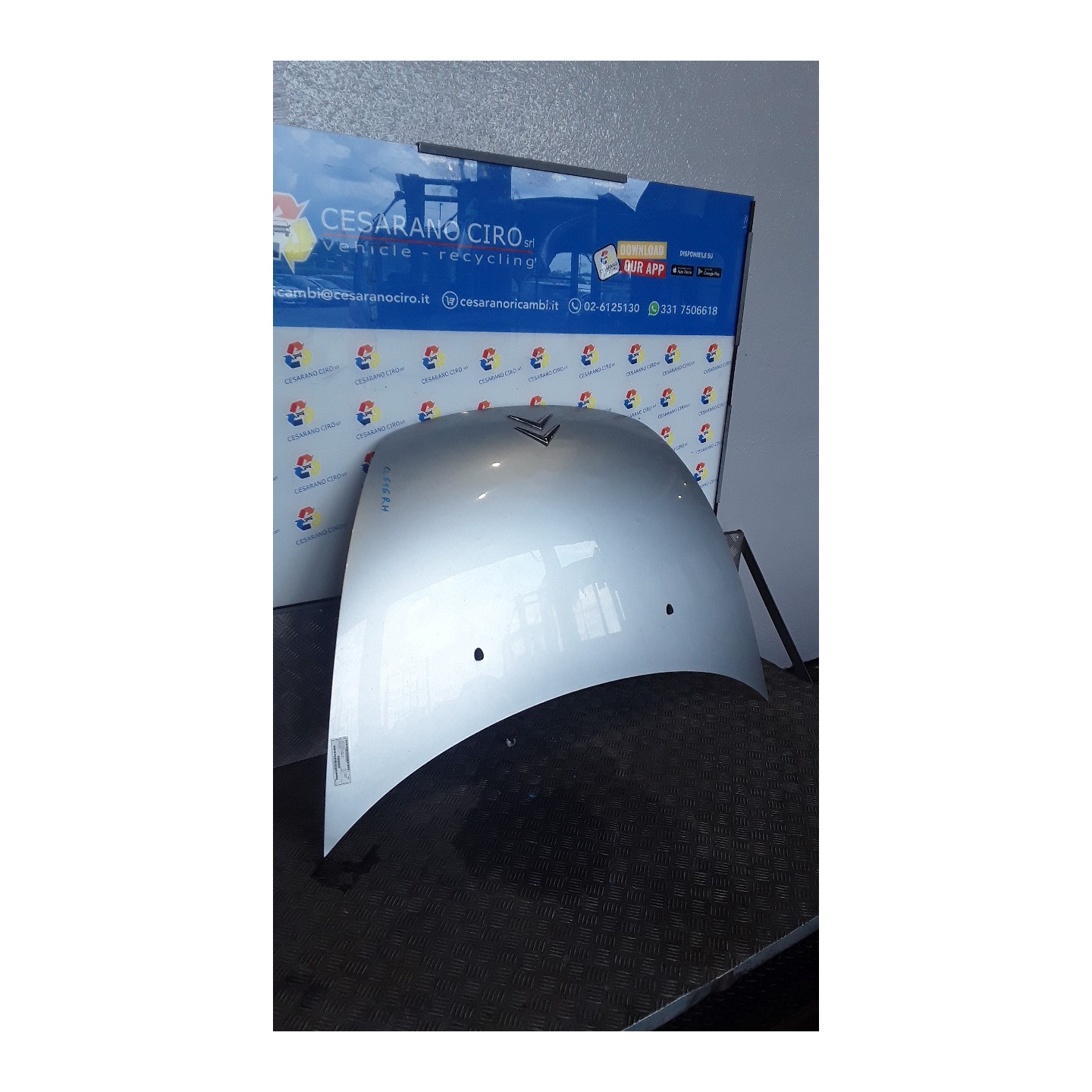 COFANO ANT. 148 CITROEN C3 PLURIEL (05/03-11/10) NFU 7901K4