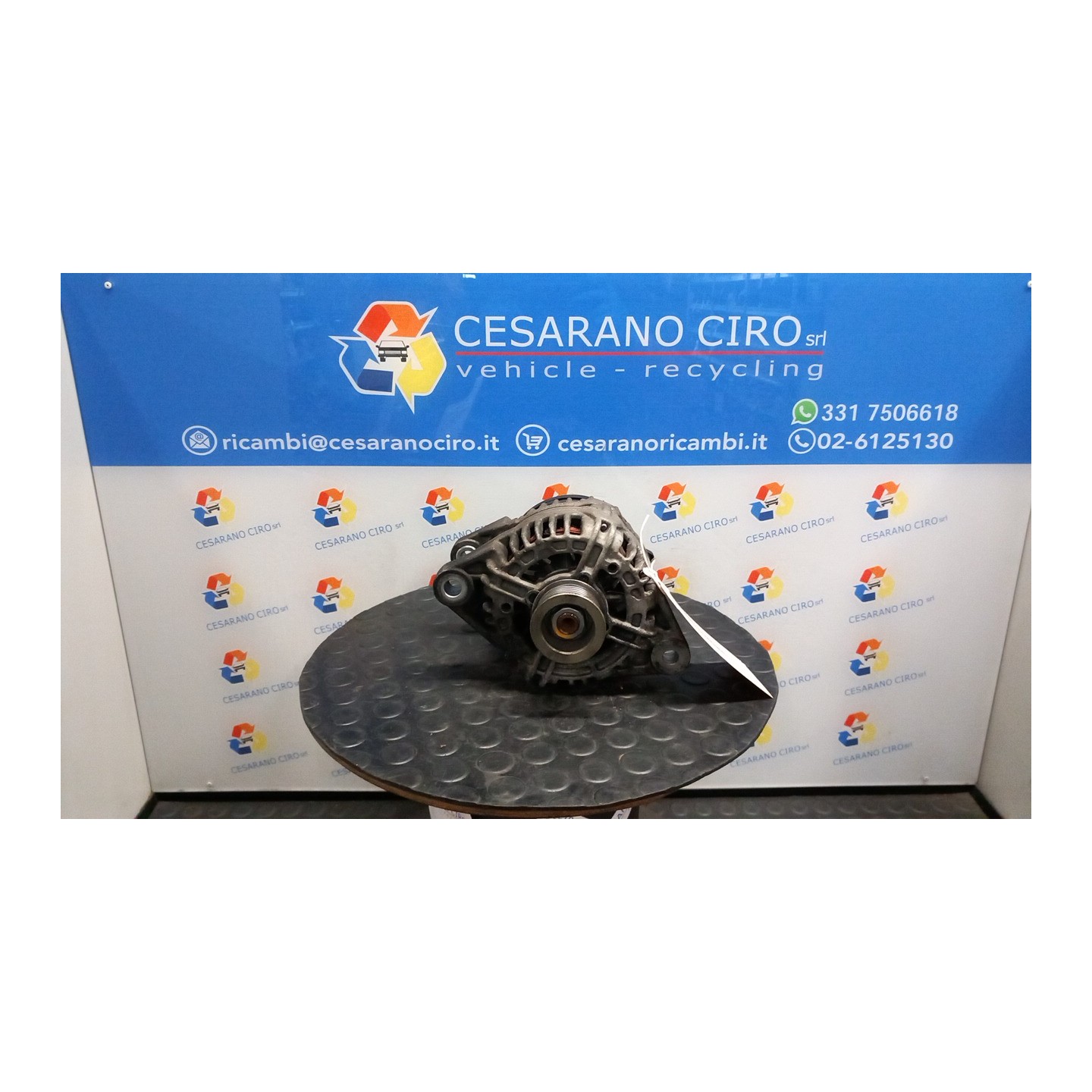 ALTERNATORE 100AH MARELLI,C/A/C,C/A/C AUTO 160 ALFA ROMEO 147 (W8) (10/04-07/11) AR37203 71773261