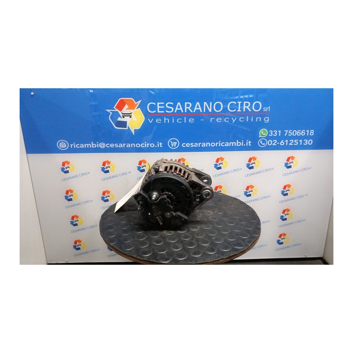 ALTERNATORE 100AH MARELLI,C/A/C,C/A/C AUTO 160 ALFA ROMEO 147 (W8) (10/04-07/11) AR37203 71773261
