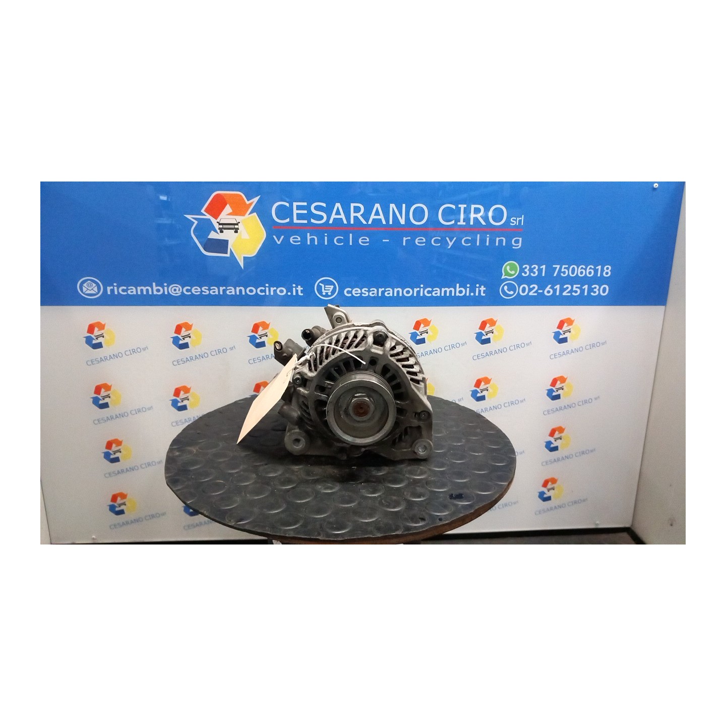ALTERNATORE MITSUBISHI 019 HONDA CIVIC 8A SERIE (12/05-) R18A2 31100RNAA01