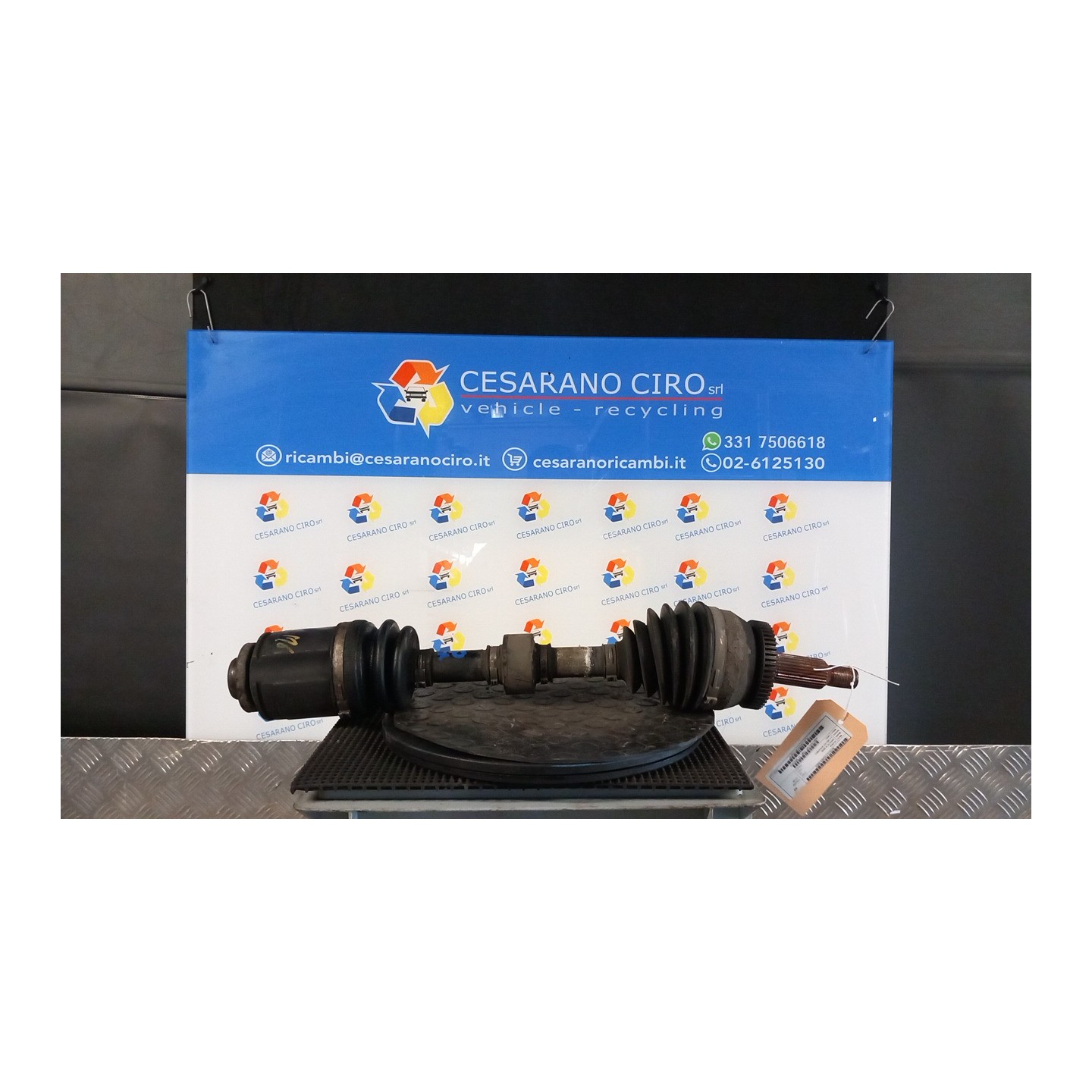 SEMIALBERO ANT. COMPL. DX. 024 HYUNDAI SANTA FE 2A SERIE (03/06-12/10 D4EB 495002B610