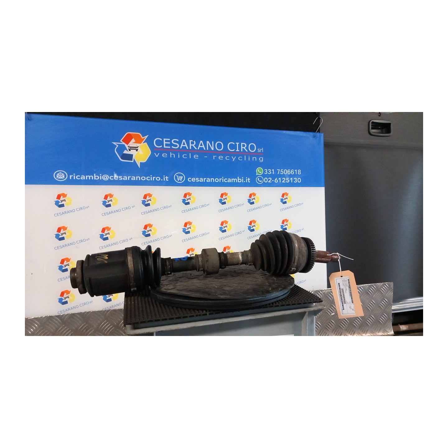 SEMIALBERO ANT. COMPL. DX. 024 HYUNDAI SANTA FE 2A SERIE (03/06-12/10 D4EB 495002B610