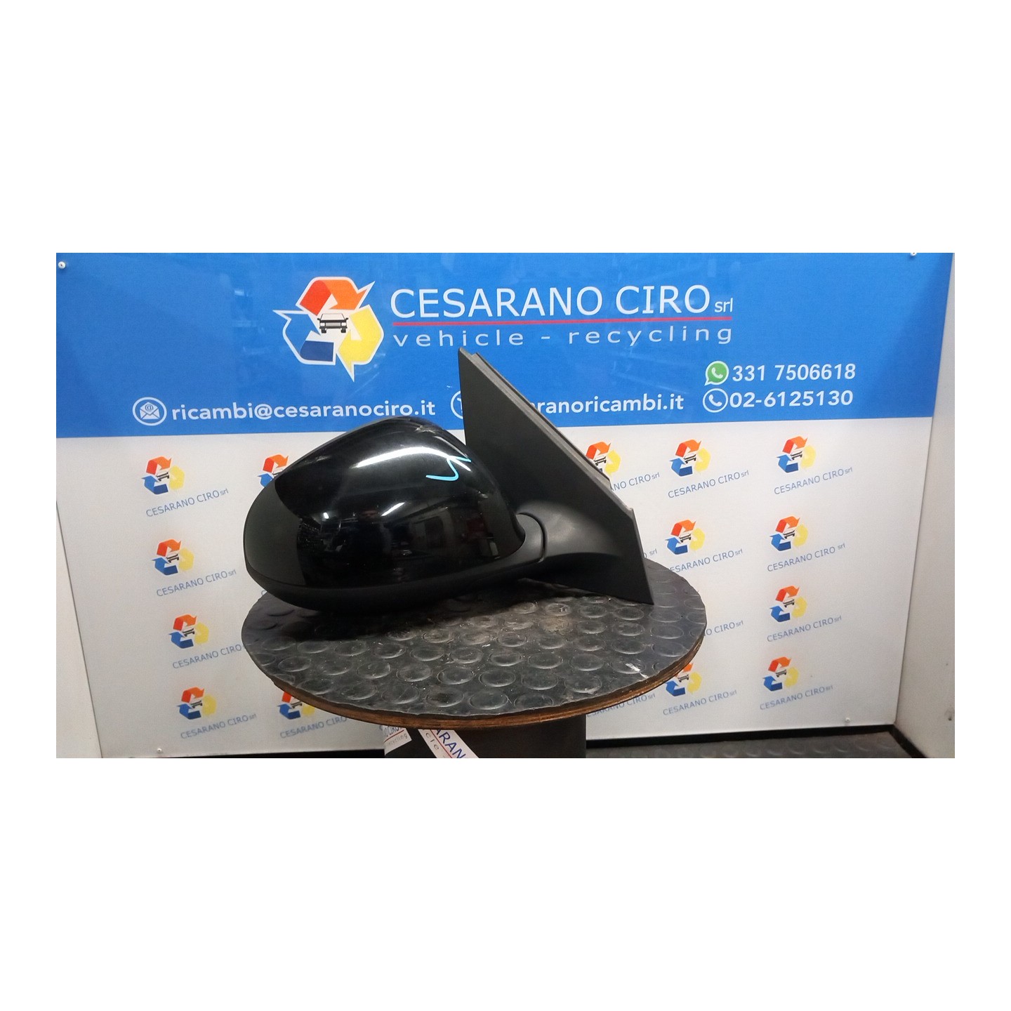 RETROVISORE EST. REGOLAZ. ELETTR. DX. 058 LANCIA YPSILON (TI) (12/08-06/13) 169A4000 735411226