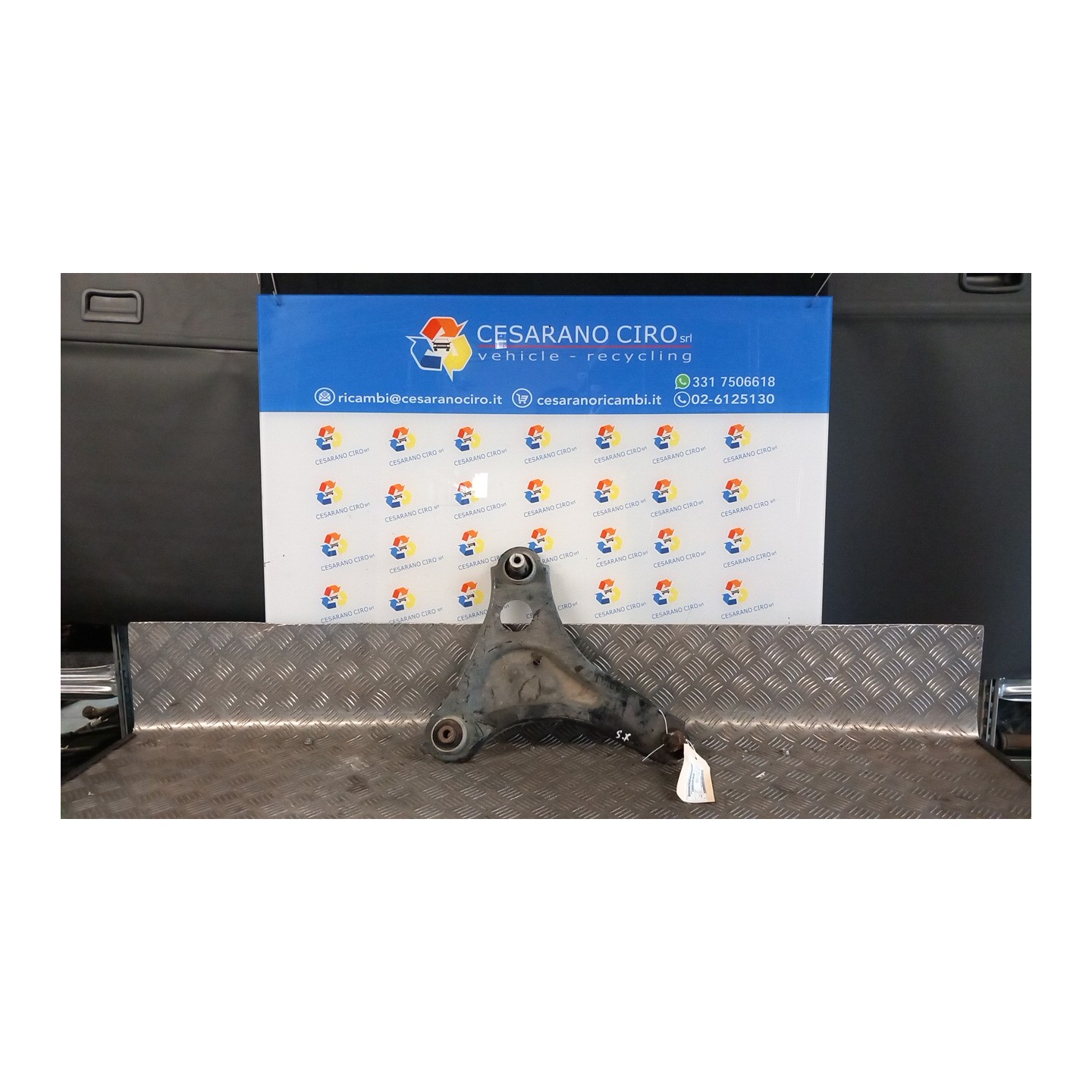 BRACCIO OSCILLANTE SOSP. ANT. P/DISC SX. 038 RENAULT TWINGO 3A SERIE (06/19-) B4DD4 545055456R