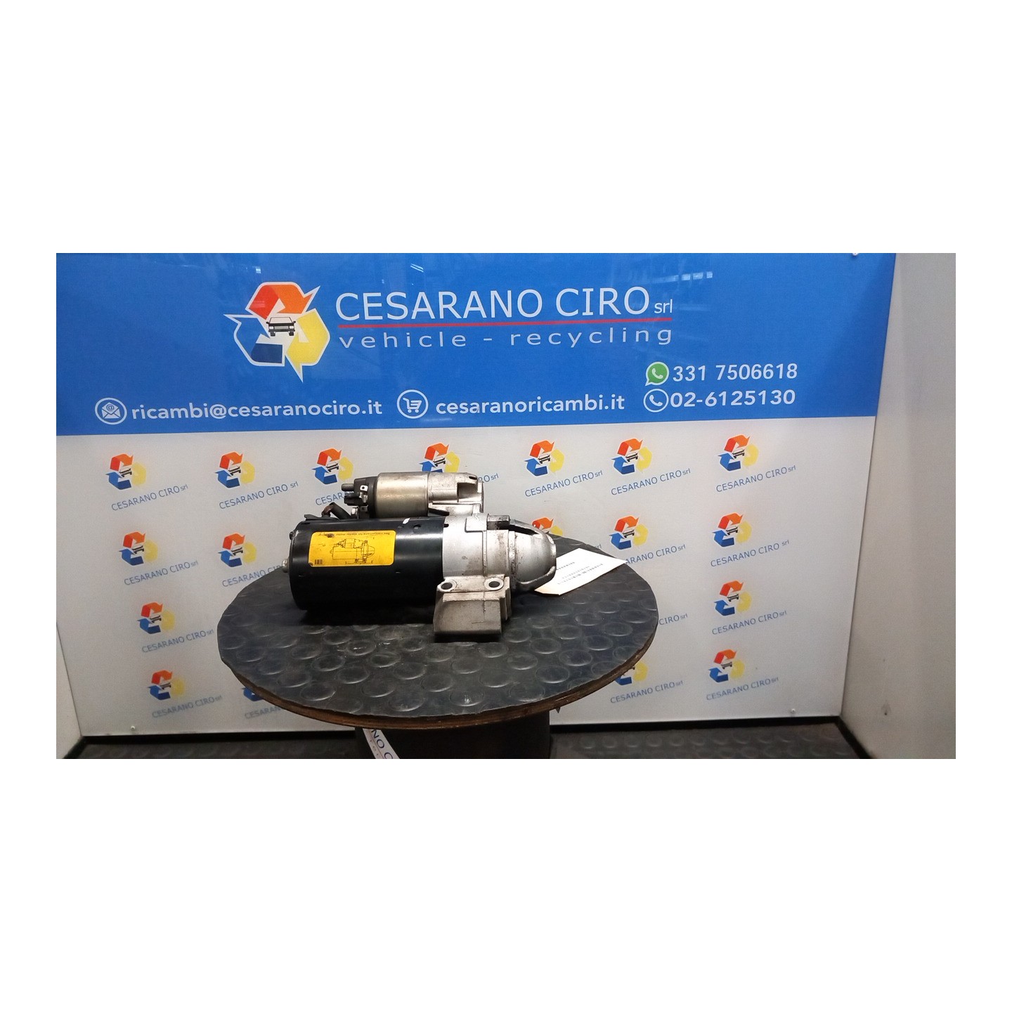 MOTORINO AVVIAMENTO 020 BMW SERIE 1 (E81/E87) (03/07-12/12 N47D20A 12418581097