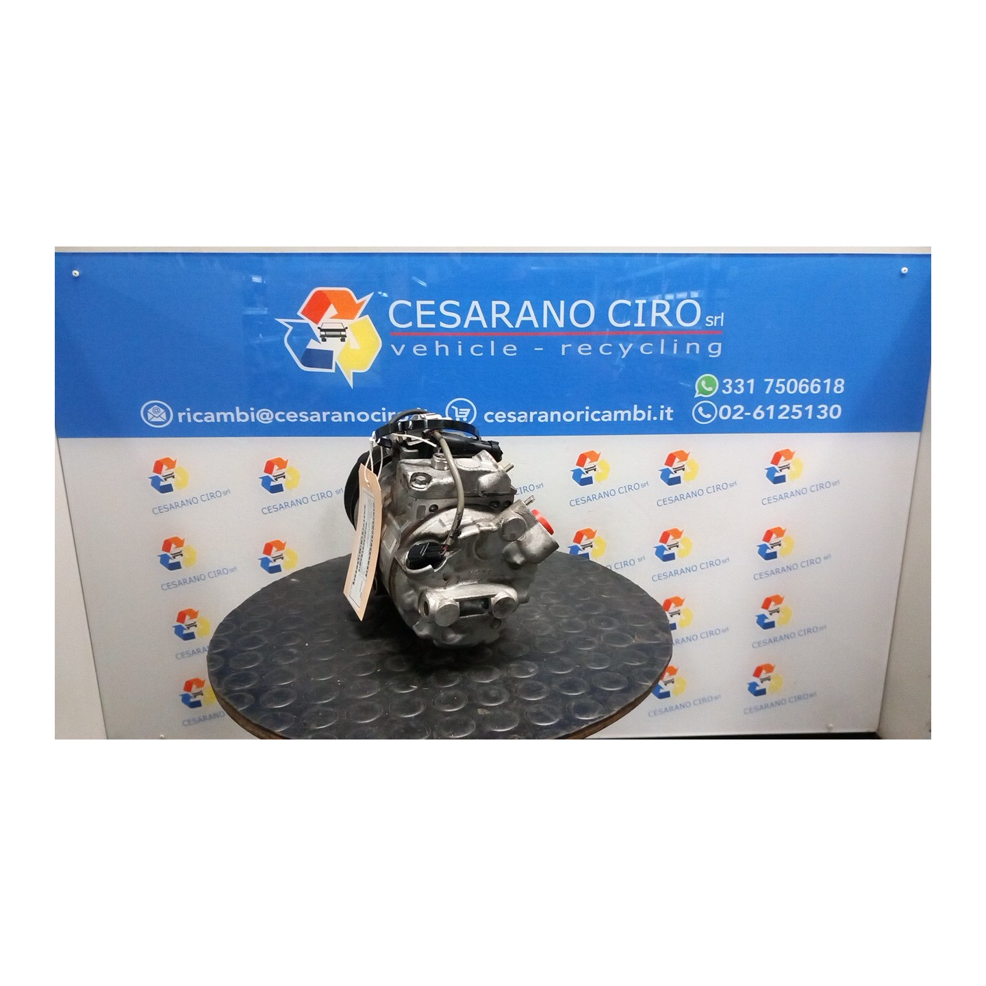 COMPRESSORE A/C 021 BMW SERIE 1 (E81/E87) (03/07-12/12 N47D20A 64526987863