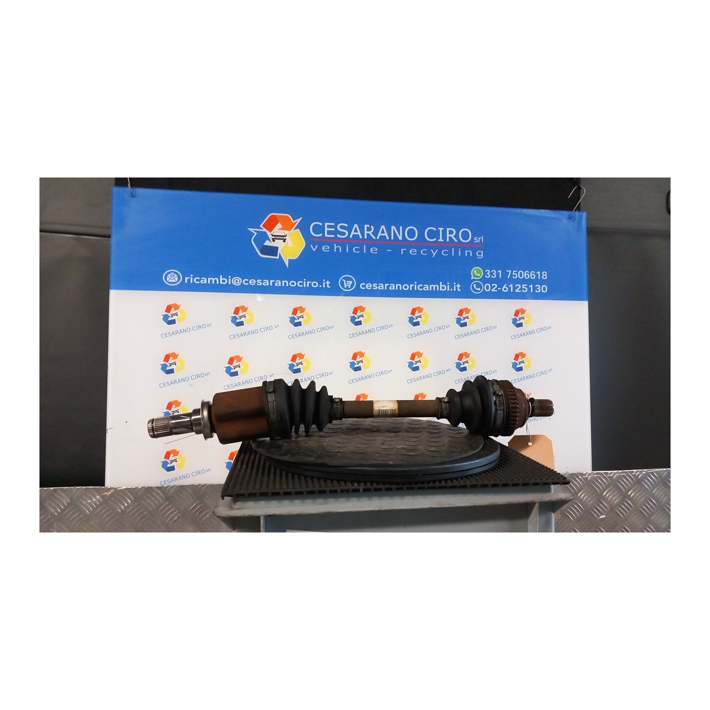 SEMIALBERO POST. COMPL. SX. 031 SMART FORTWO (A/C451) (09/10-09/15) 3B21 A4513500410