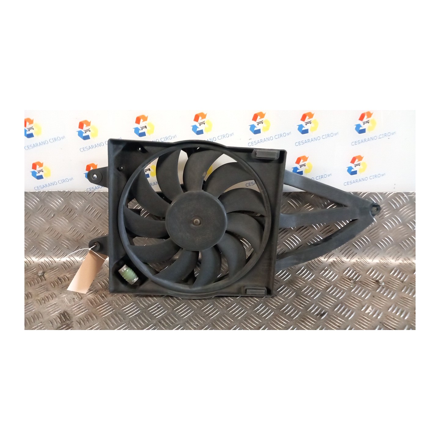 ELETTROVENTOLA CON SUPPORTO CLIMA 1/ CLIMA 2 041 FIAT PANDA (3U) (09/09-09/11) 188A4000 51829974