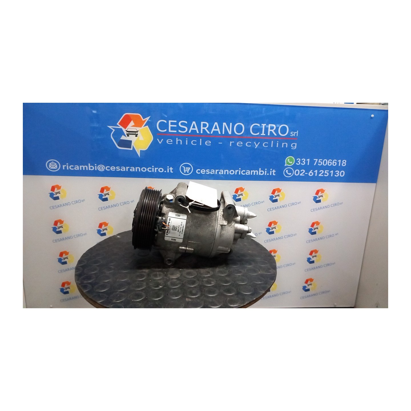 COMPRESSORE A/C 047 RENAULT SCENIC 2A SERIE (06/03-08/09) F9QE8 7701066954